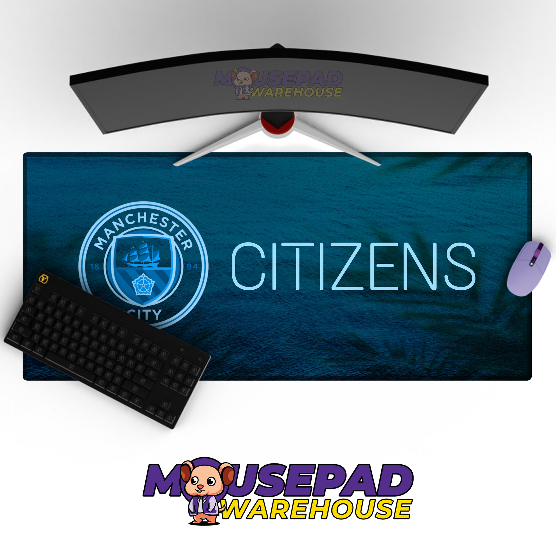 Manchester City V17 Mousepad Mockup