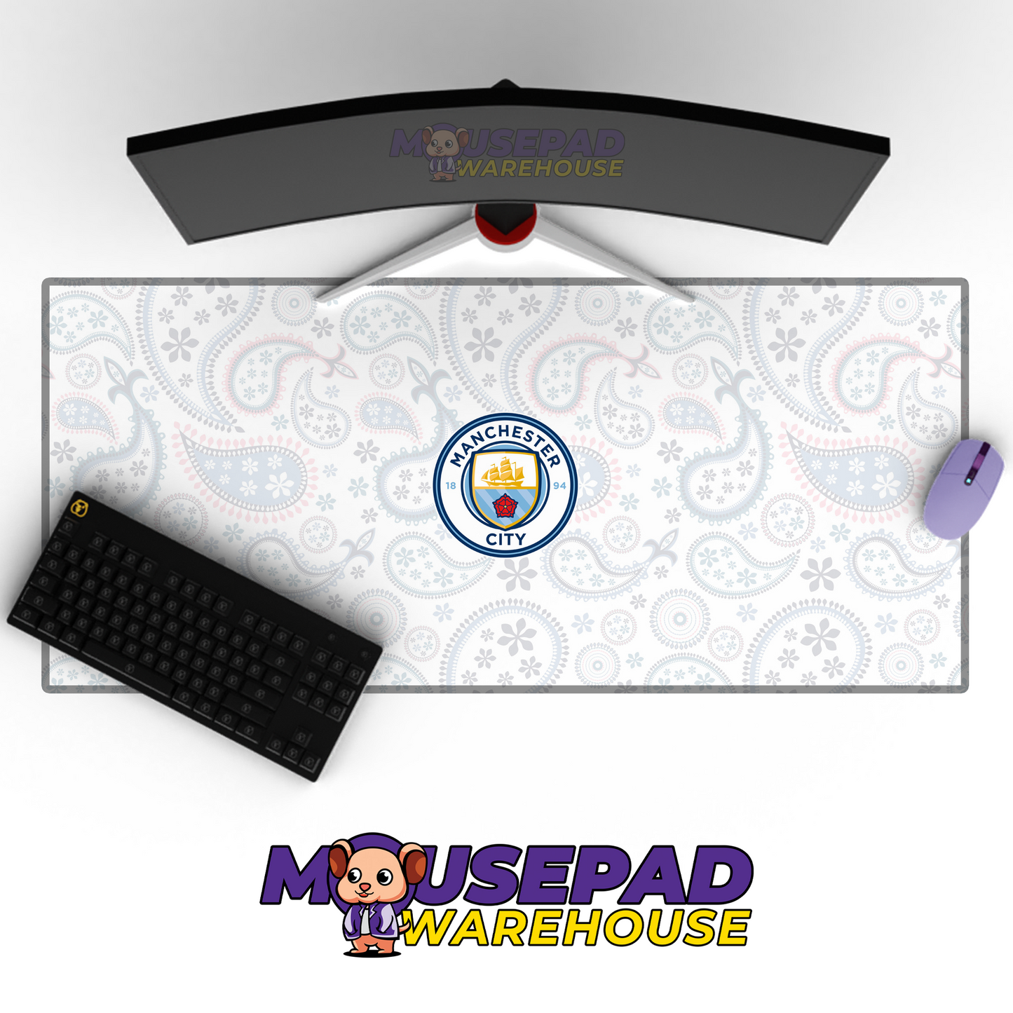 Manchester City V19 Mousepad Mockup