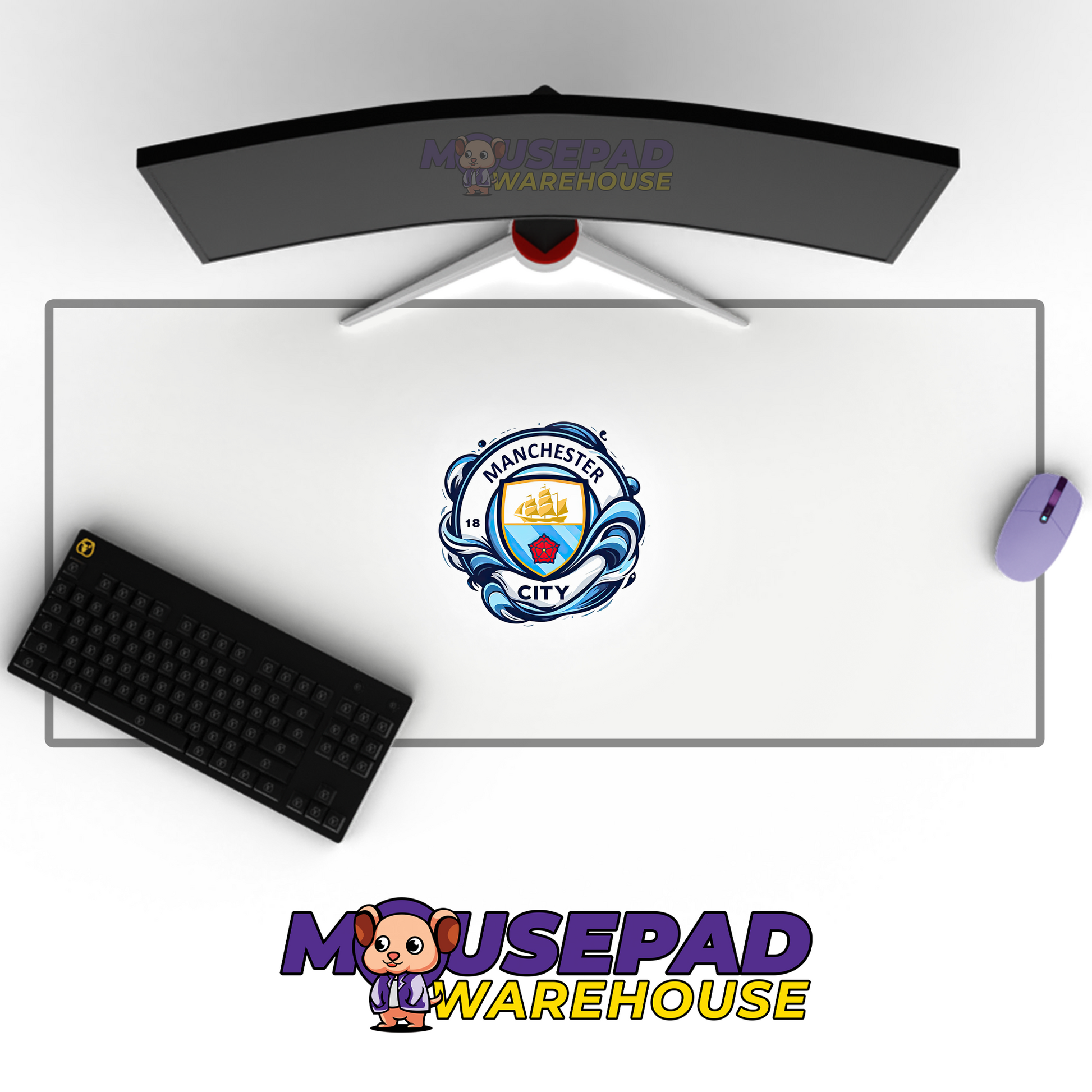 Manchester City V28 Mousepad Mockup