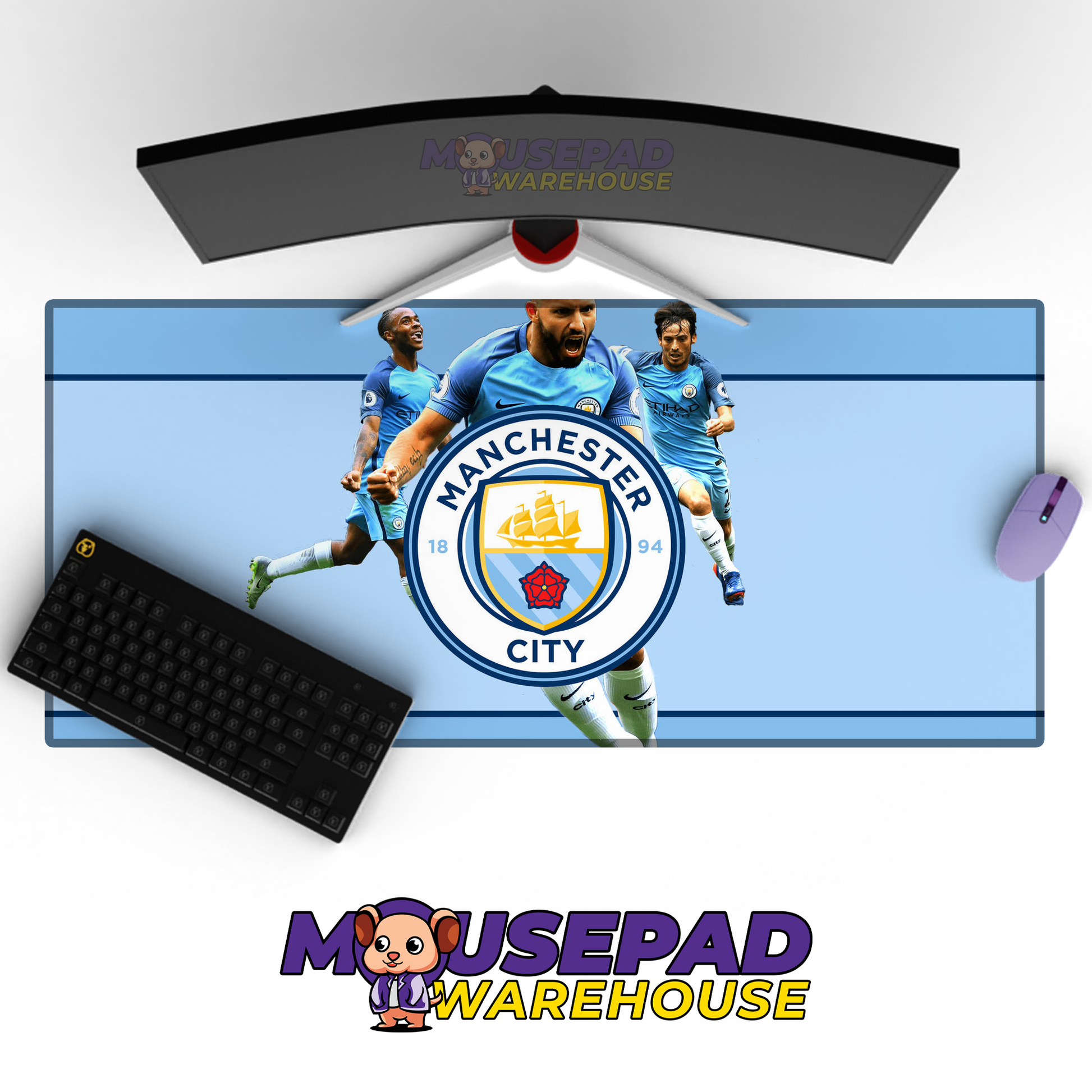 Manchester City V29 Mousepad Mockup