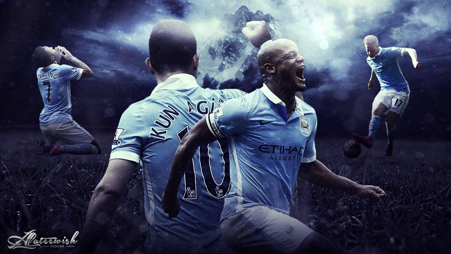 Manchester City V2 Mousepad