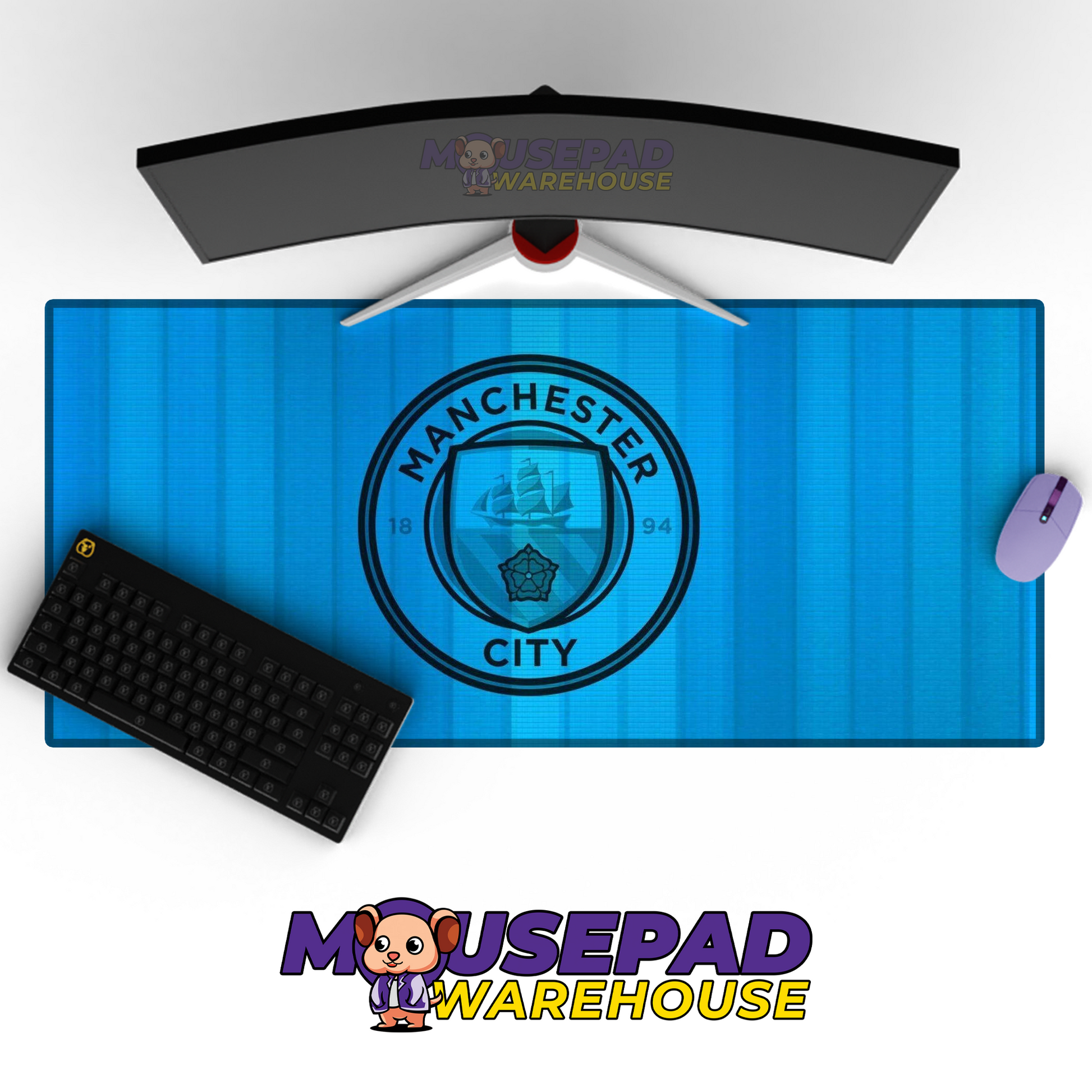 Manchester City V30 Mousepad Mockup