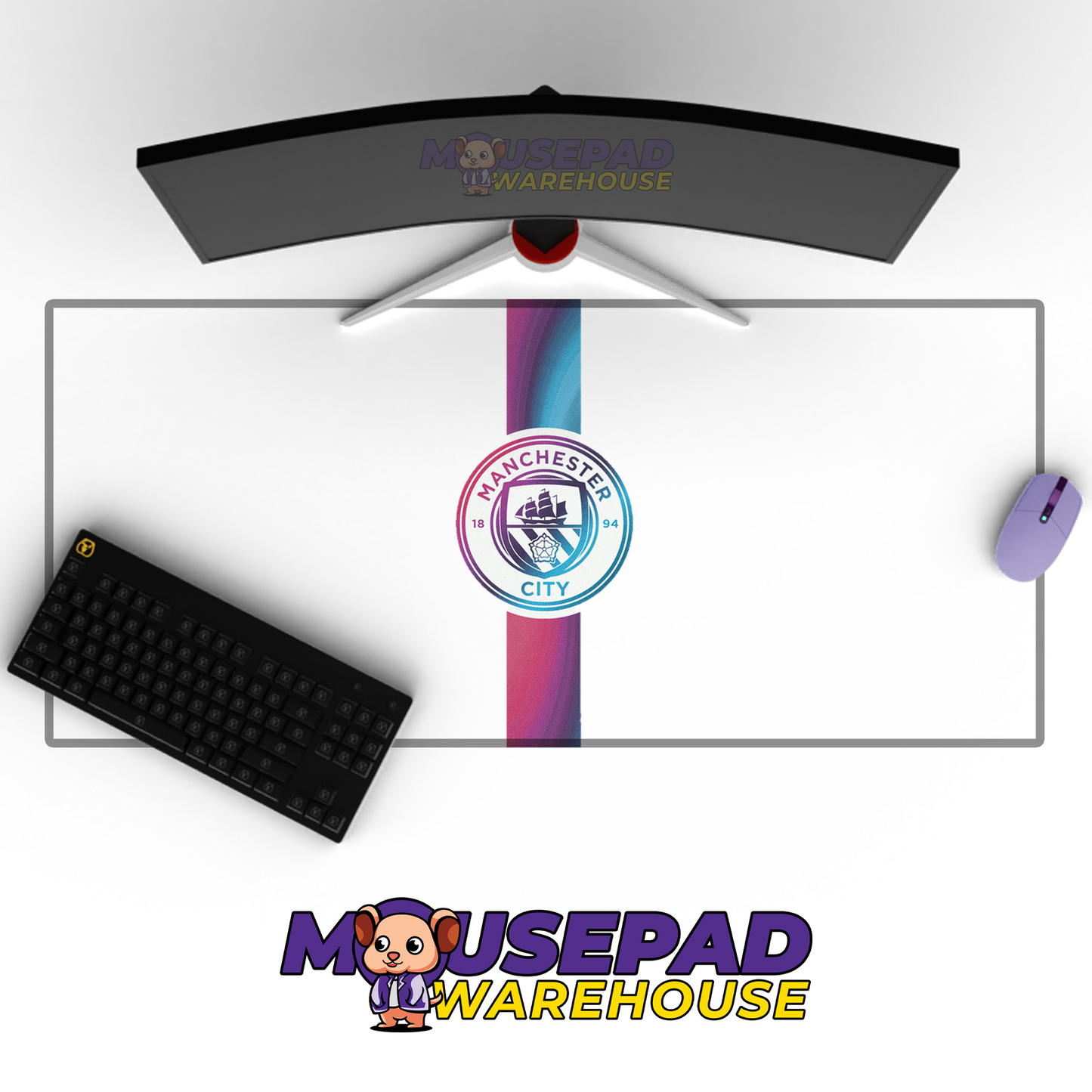 Manchester City V32 Mousepad Mockup