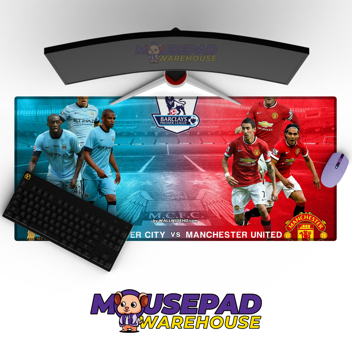Manchester City V35 Mousepad Mockup