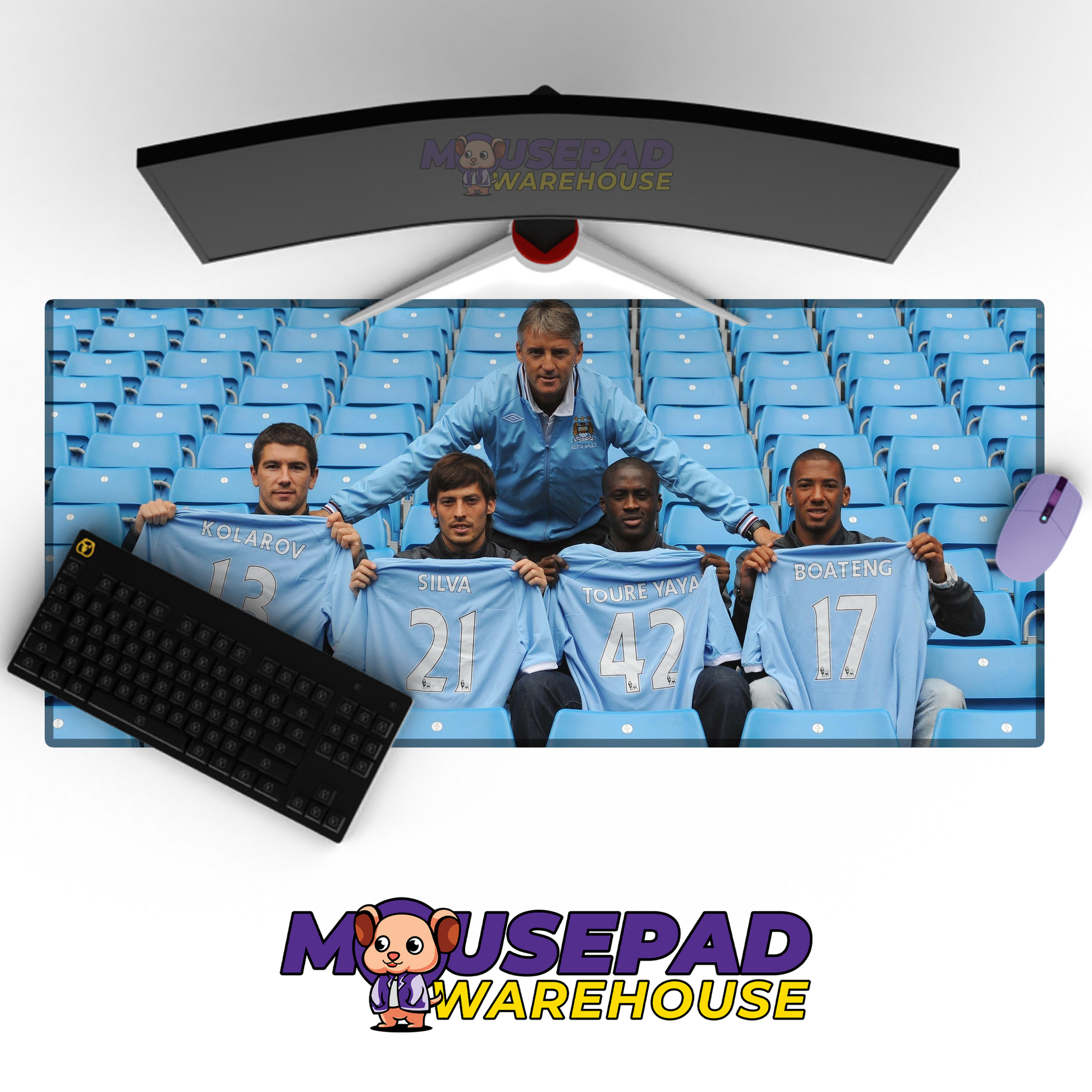 Manchester City V36 Mousepad Mockup