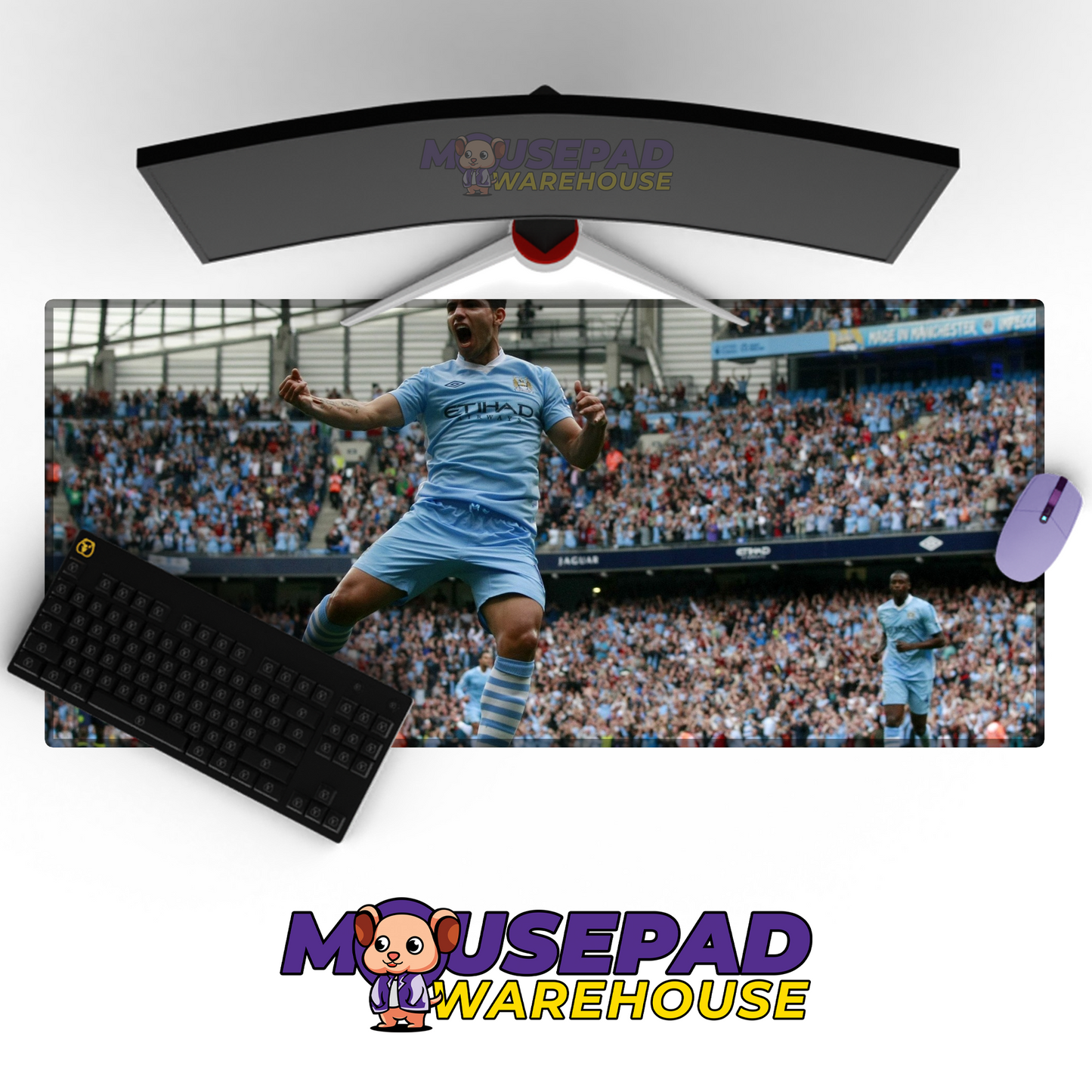 Manchester City V37 Mousepad Mockup