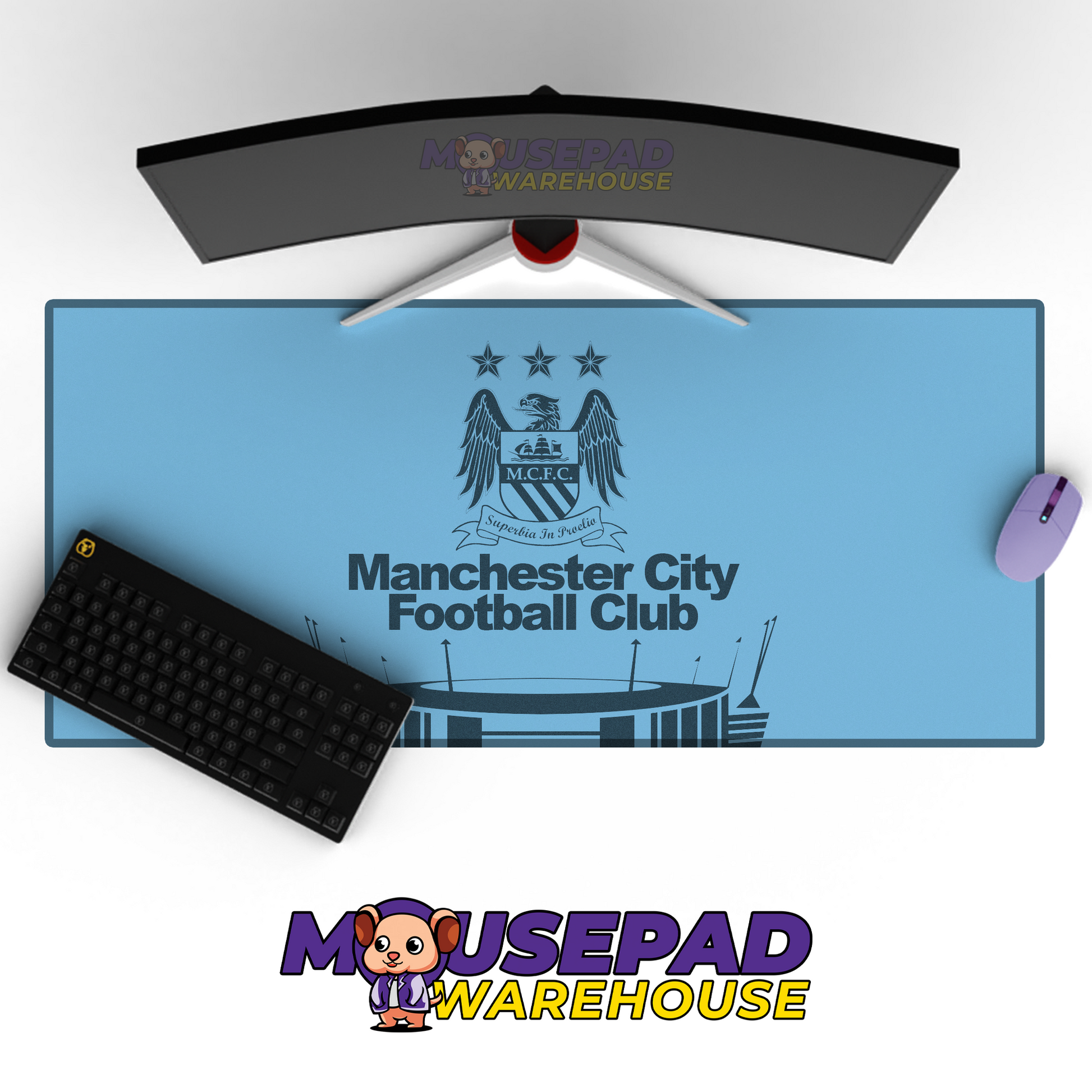 Manchester City V38 Mousepad Mockup