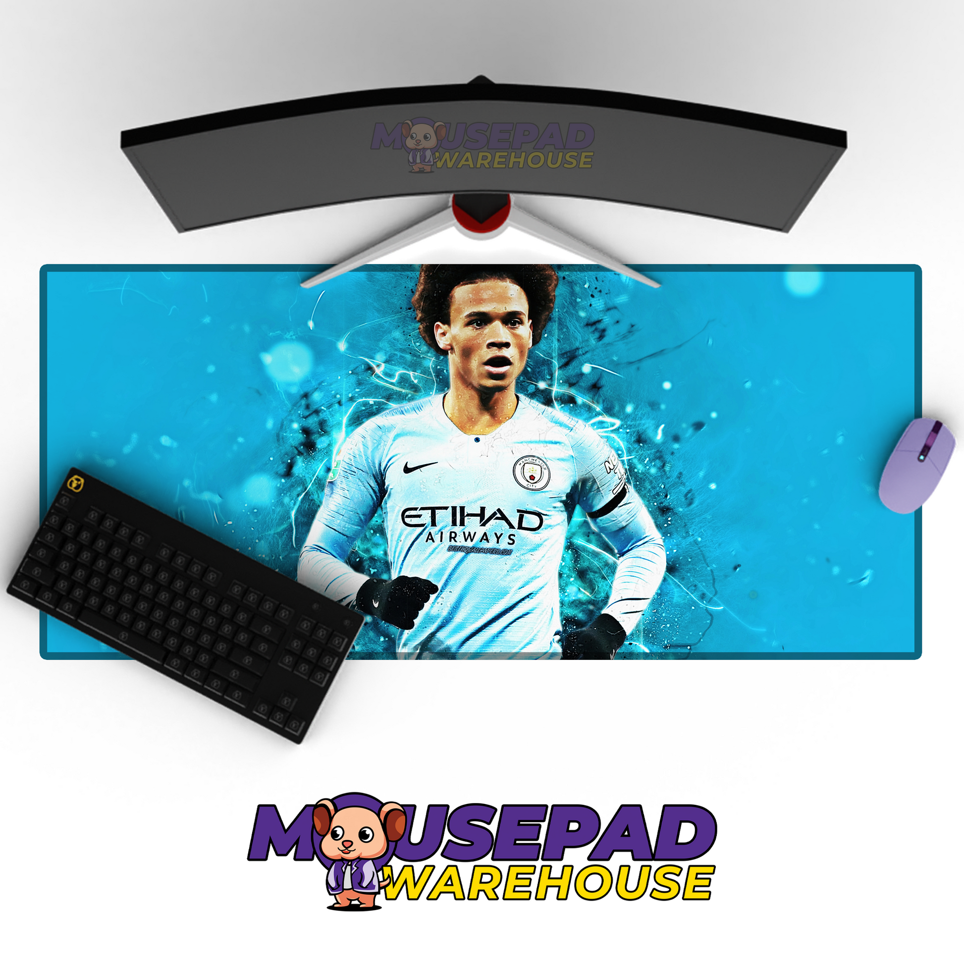 Manchester City V39 Mousepad Mockup