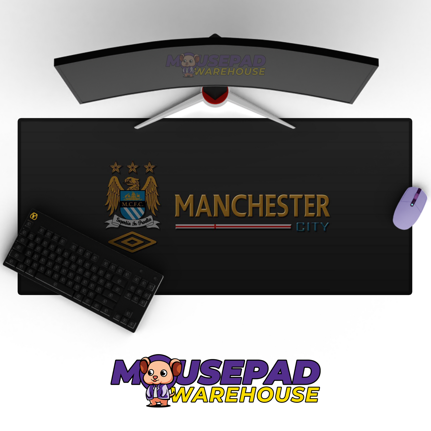 Manchester City V41 Mousepad Mockup