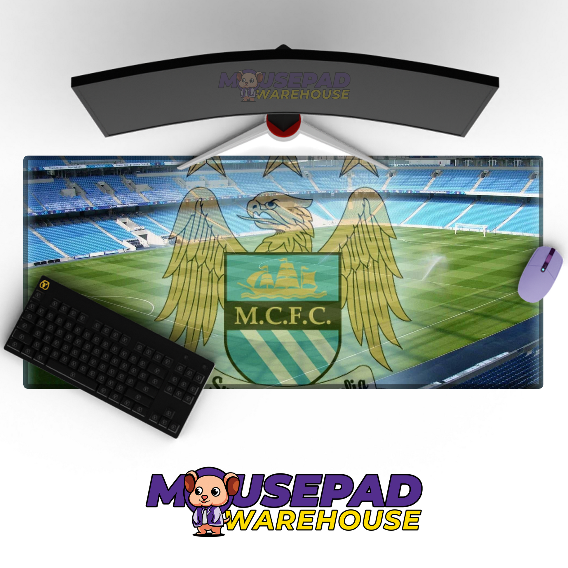 Manchester City V42 Mousepad Mockup