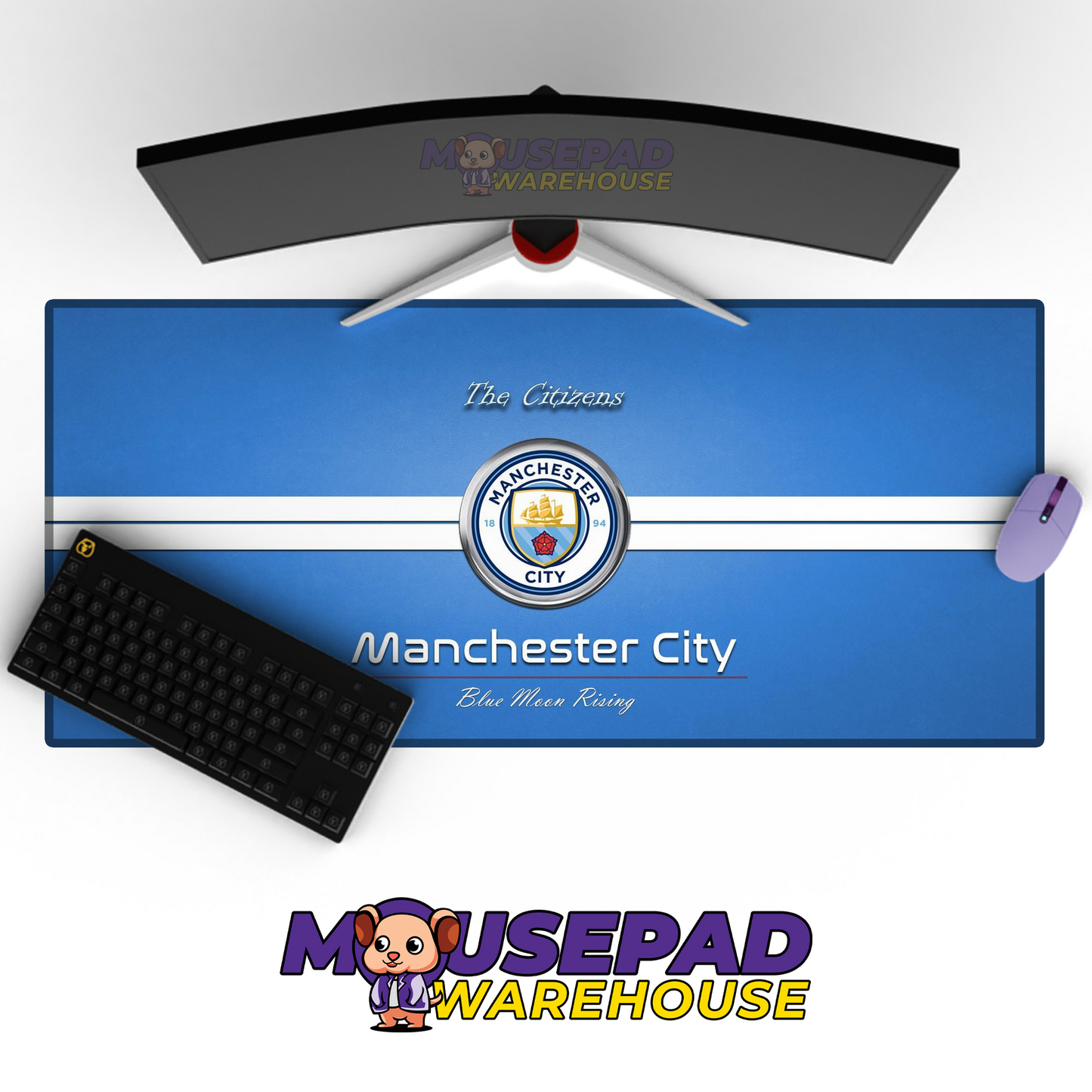 Manchester City V46 Mousepad Mockup