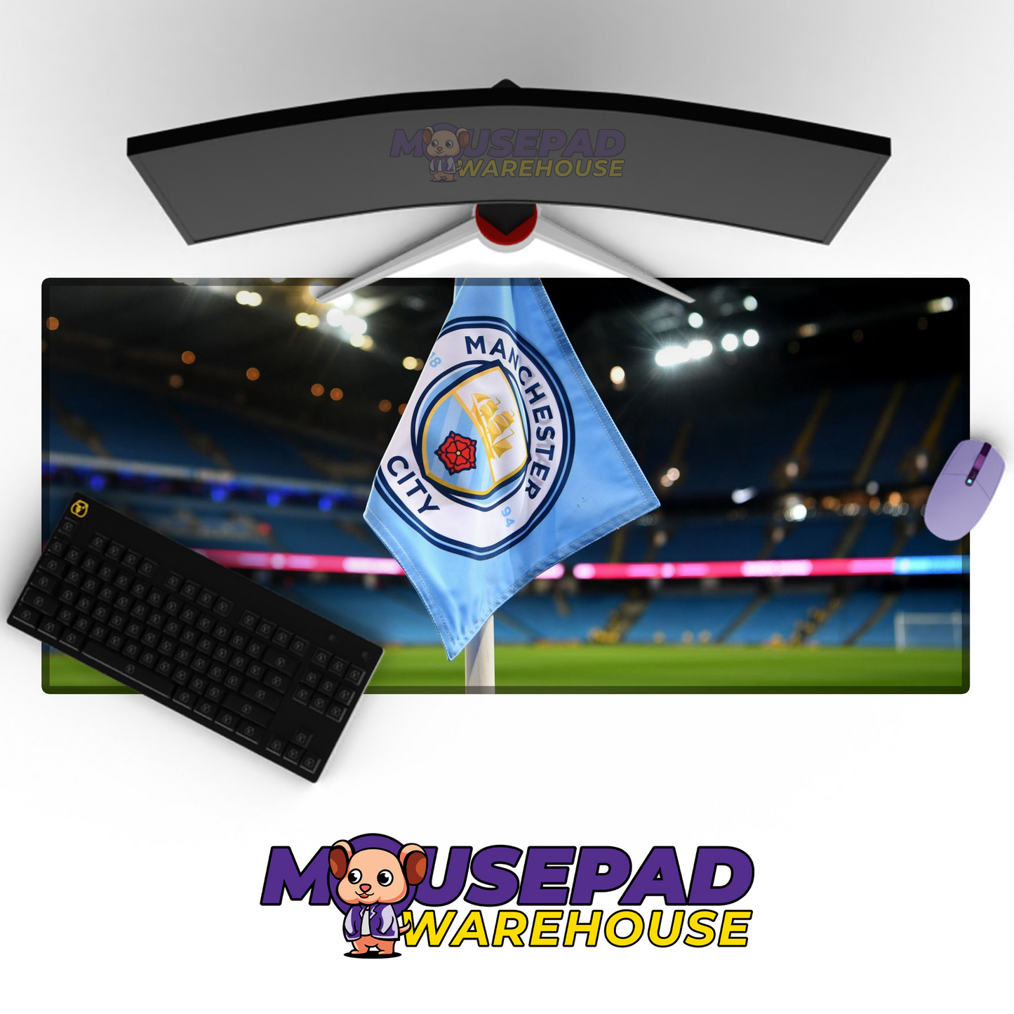 Manchester City V48 Mousepad Mockup