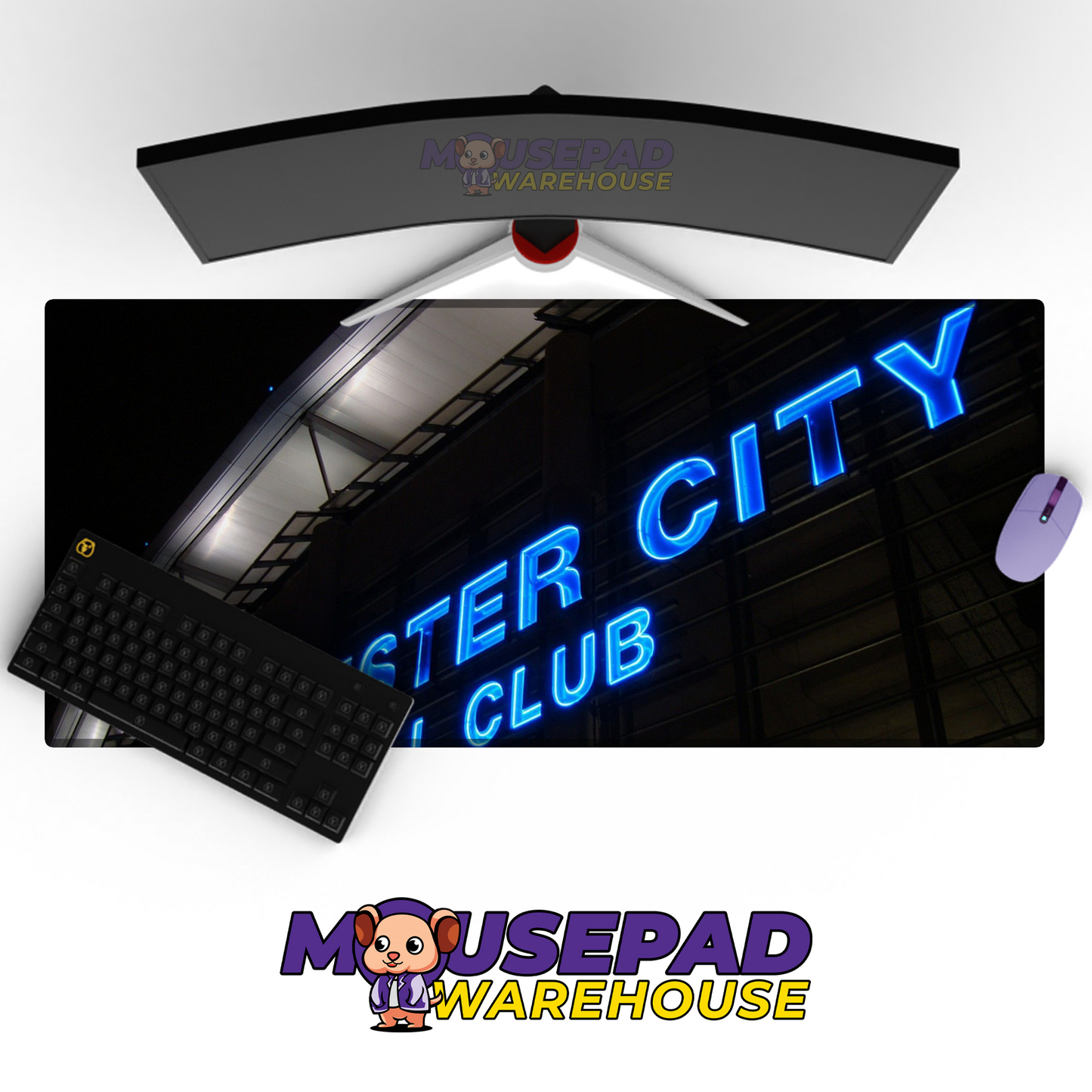 Manchester City V49 Mousepad Mockup