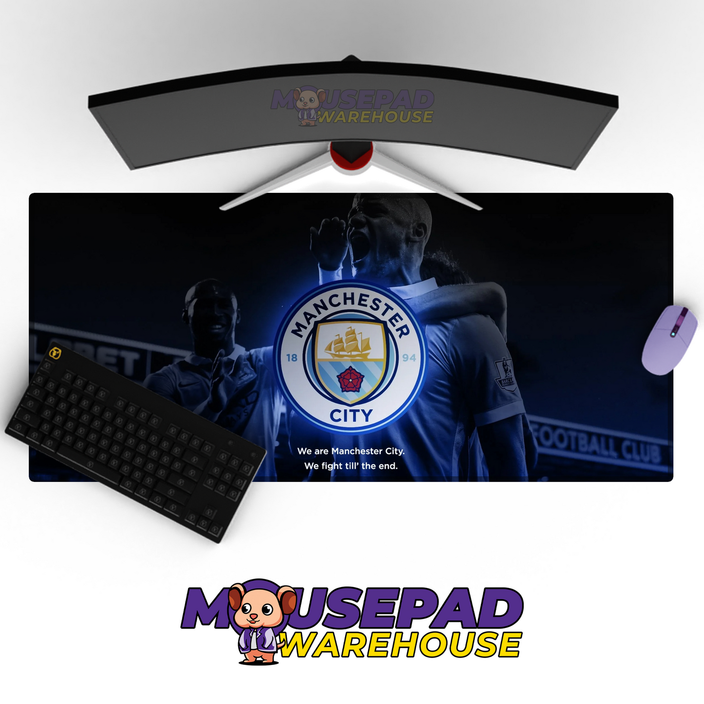 Manchester City V4 Mousepad Mockup