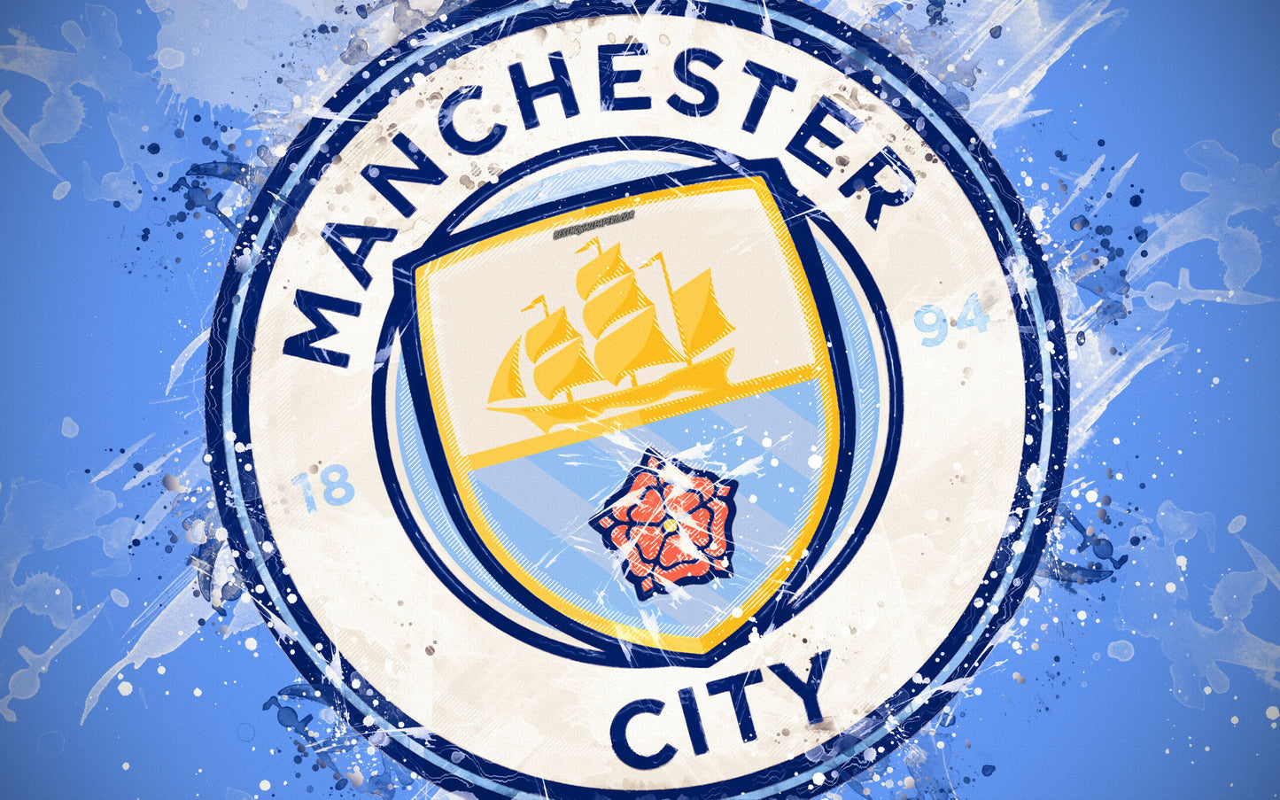 Manchester City V50 Mousepad