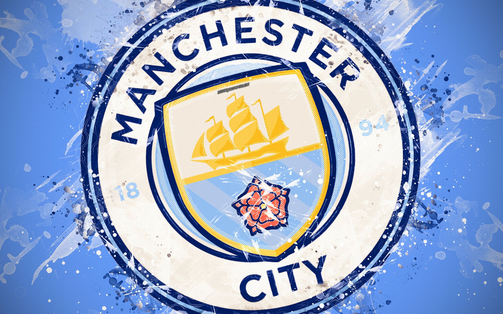 Manchester City V50 Mousepad