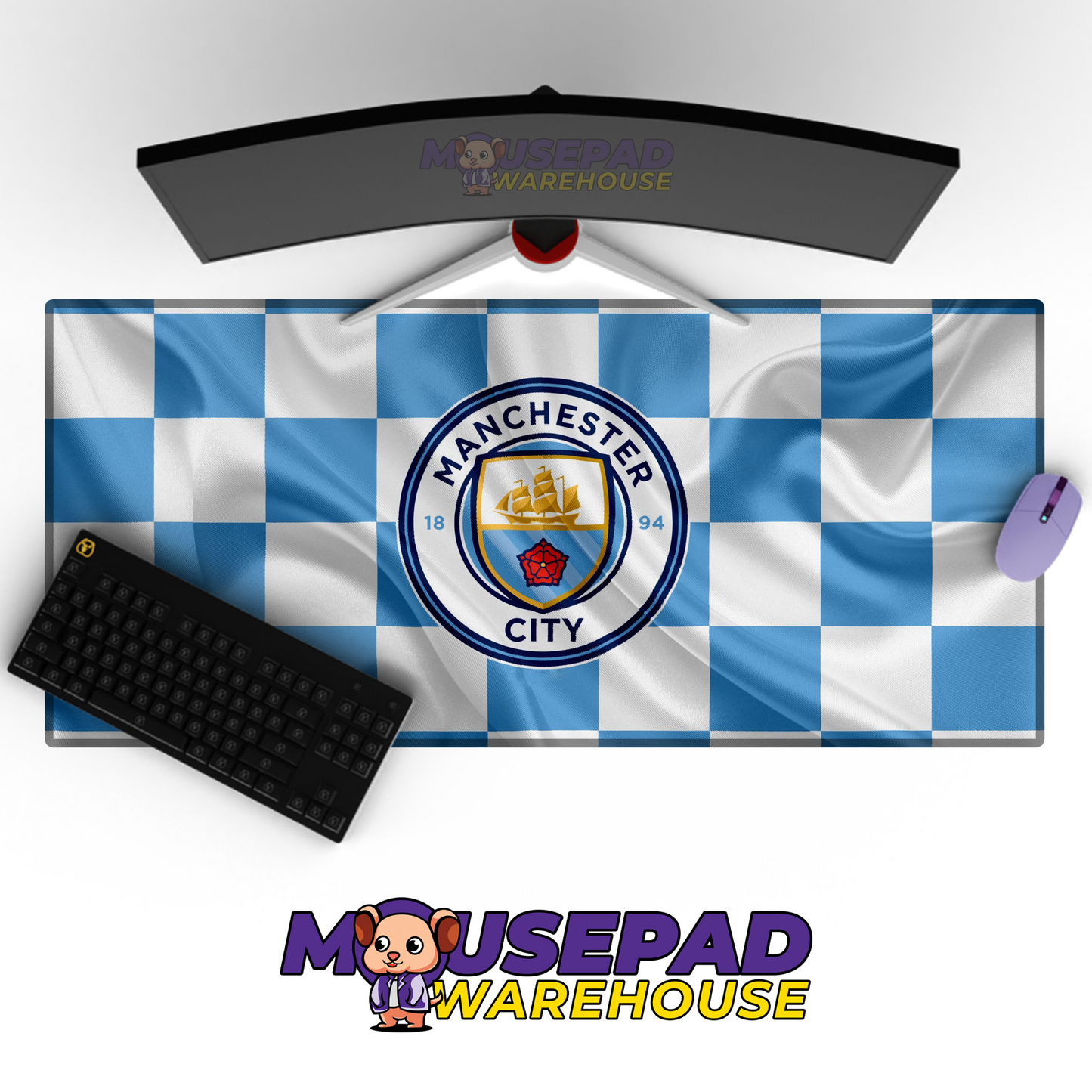 Manchester City V51 Mousepad Mockup