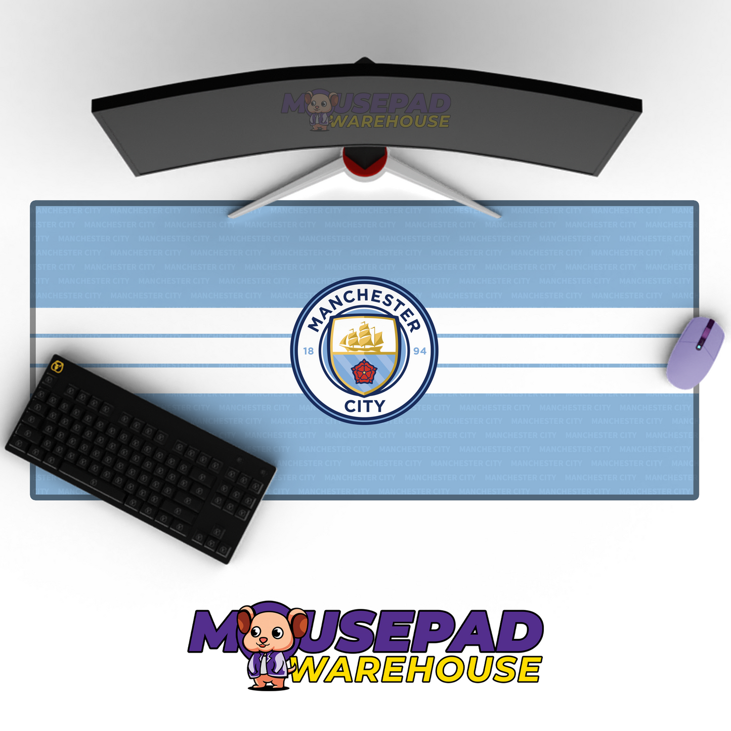 Manchester City V53 Mousepad Mockup