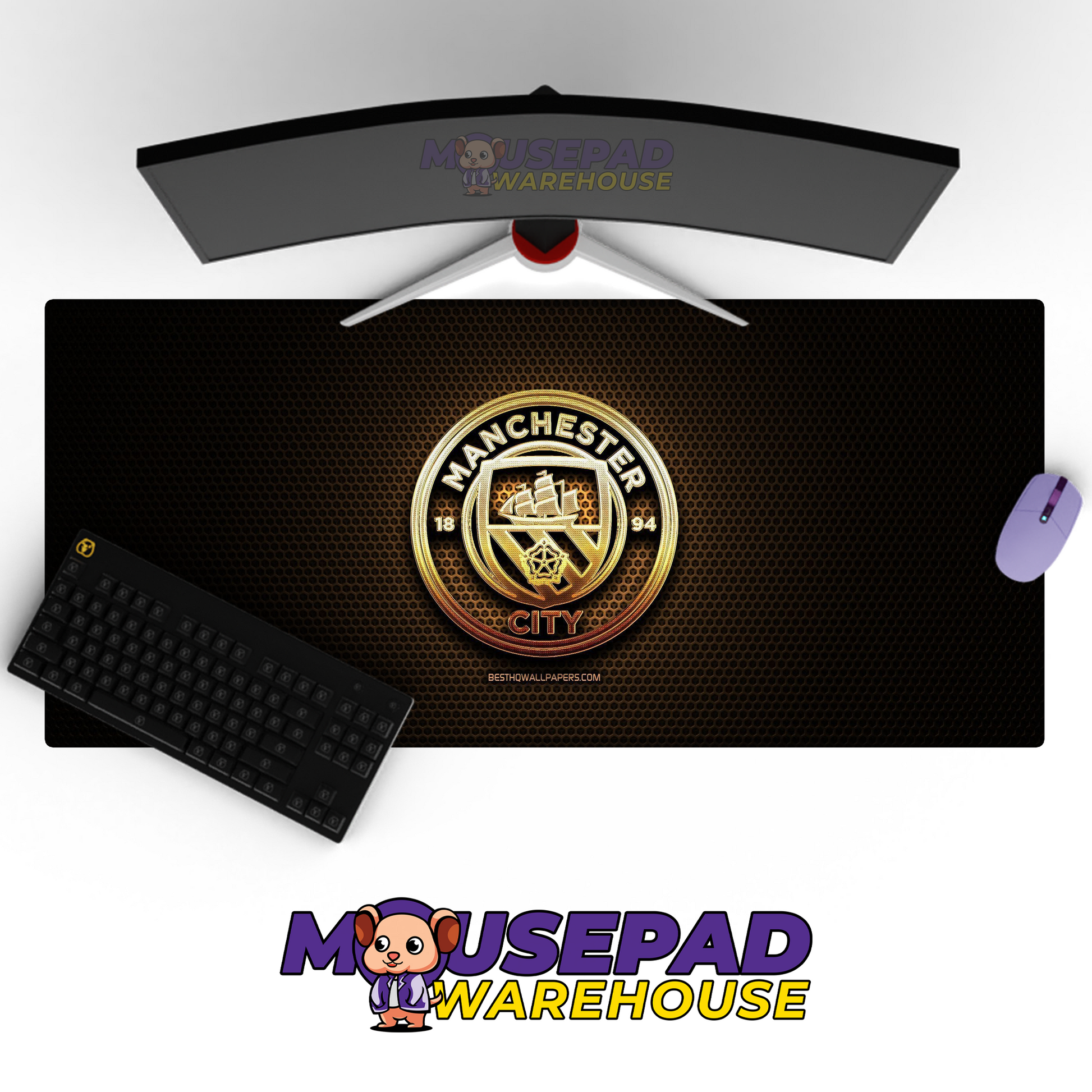 Manchester City V54 Mousepad Mockup