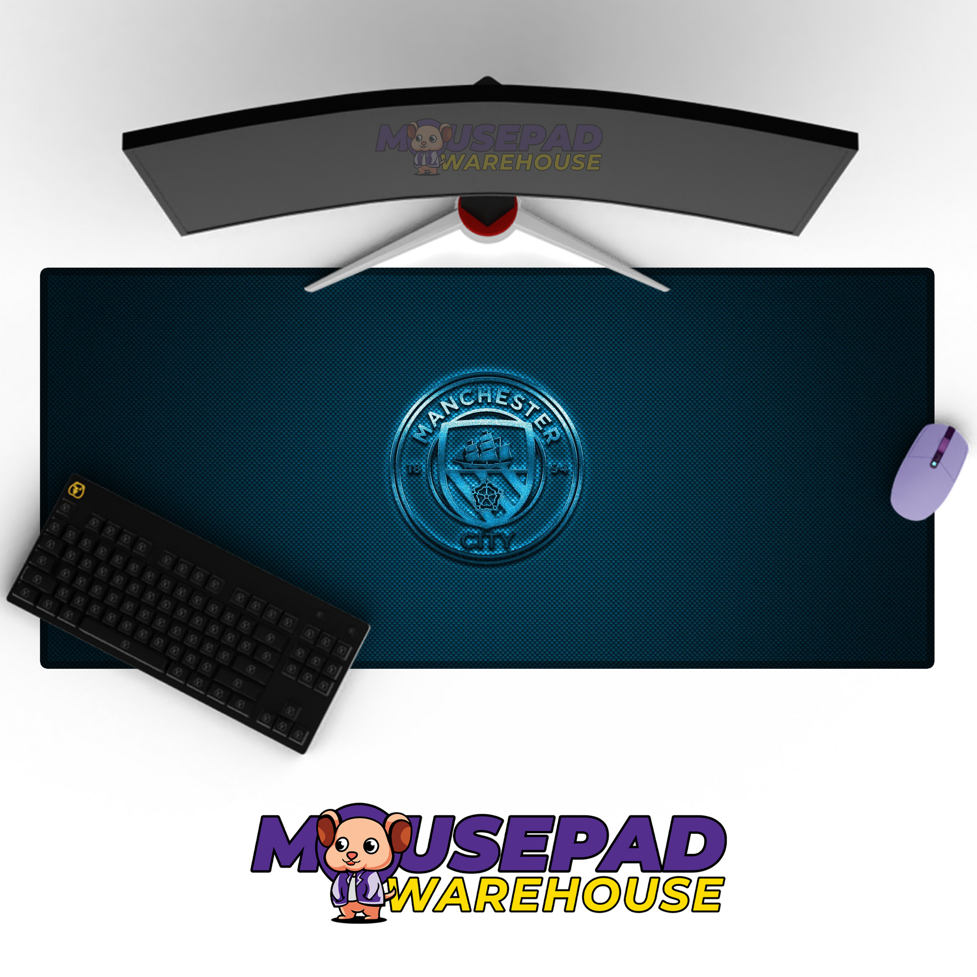 Manchester City V55 Mousepad Mockup