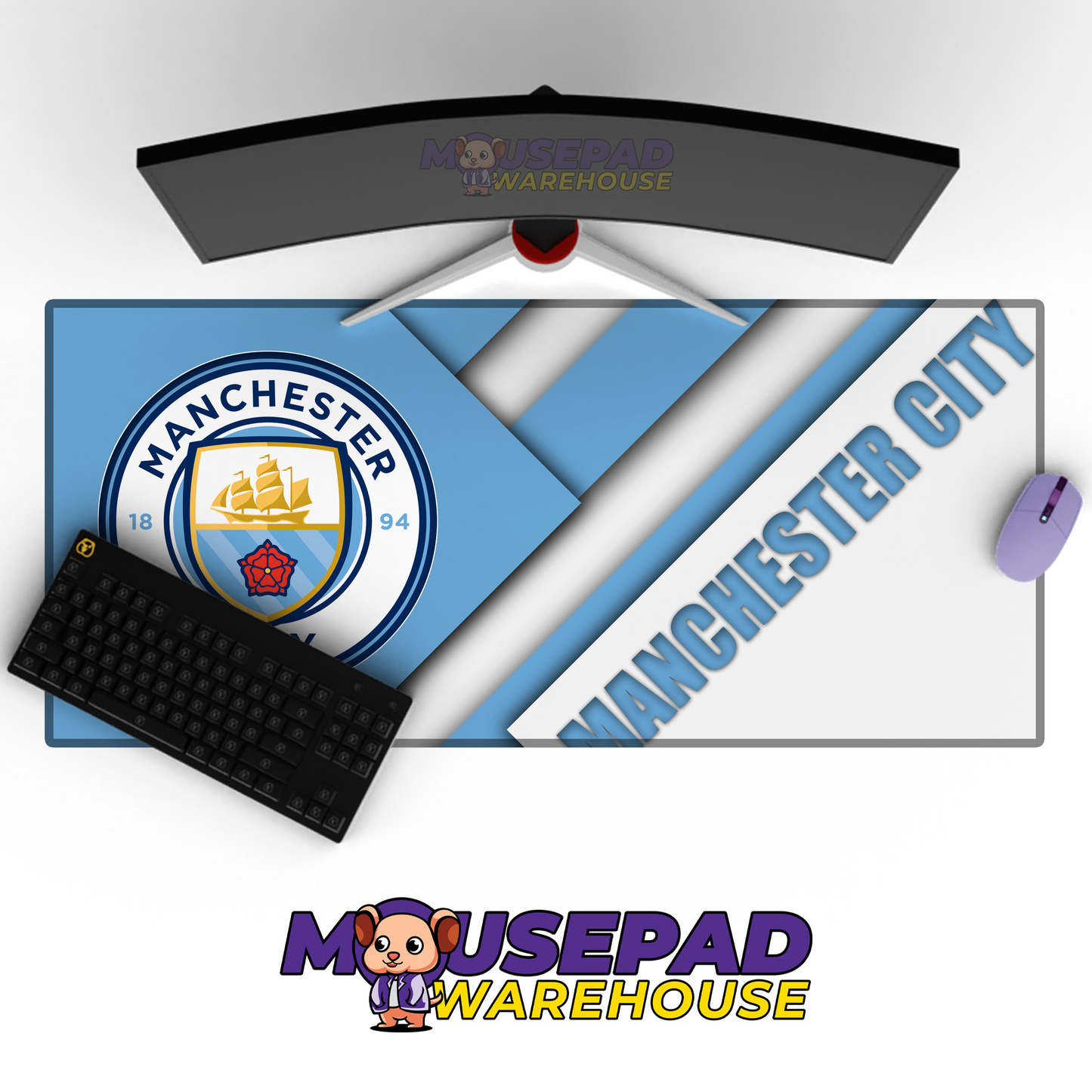 Manchester City V5 Mousepad Mockup