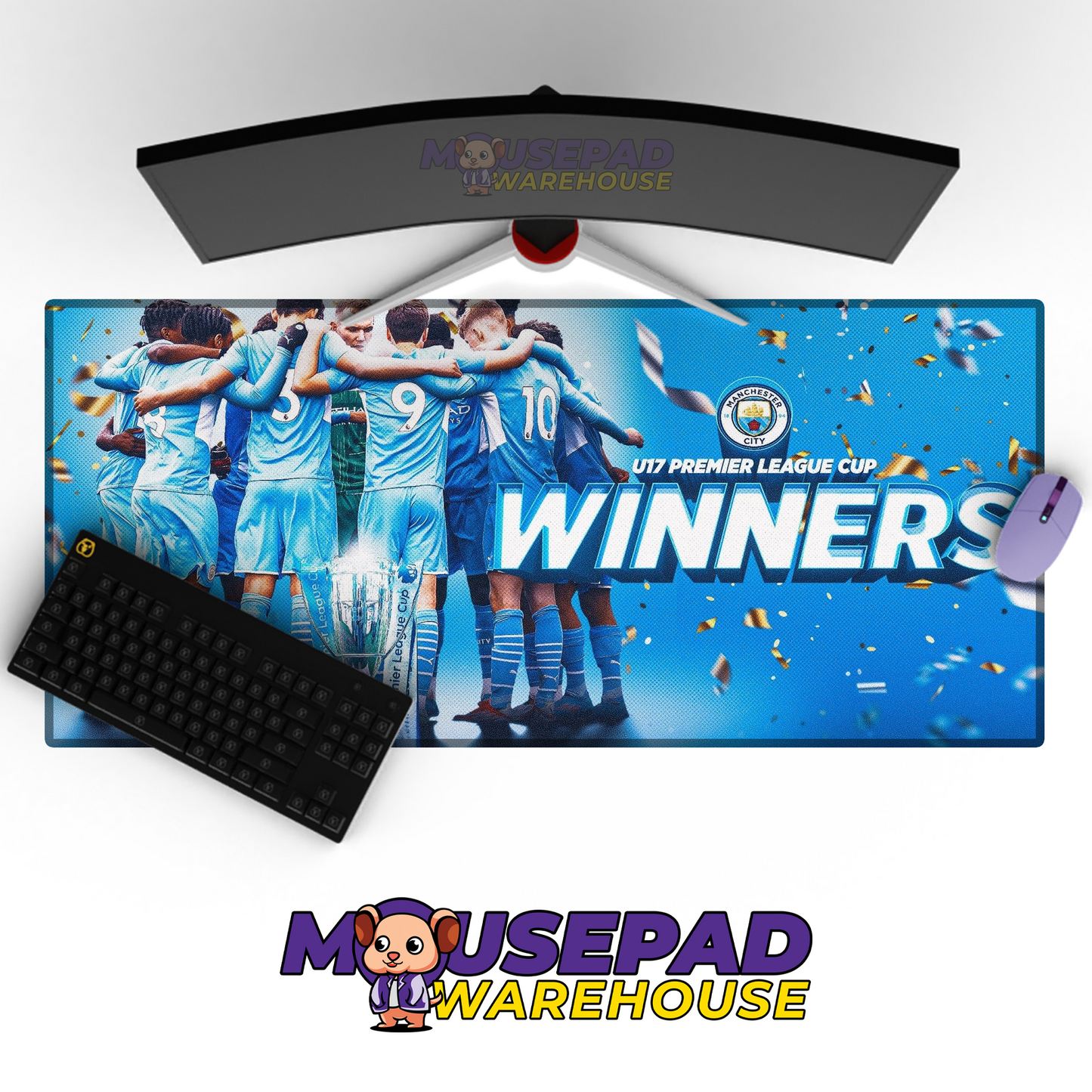 Manchester City V7 Mousepad Mockup