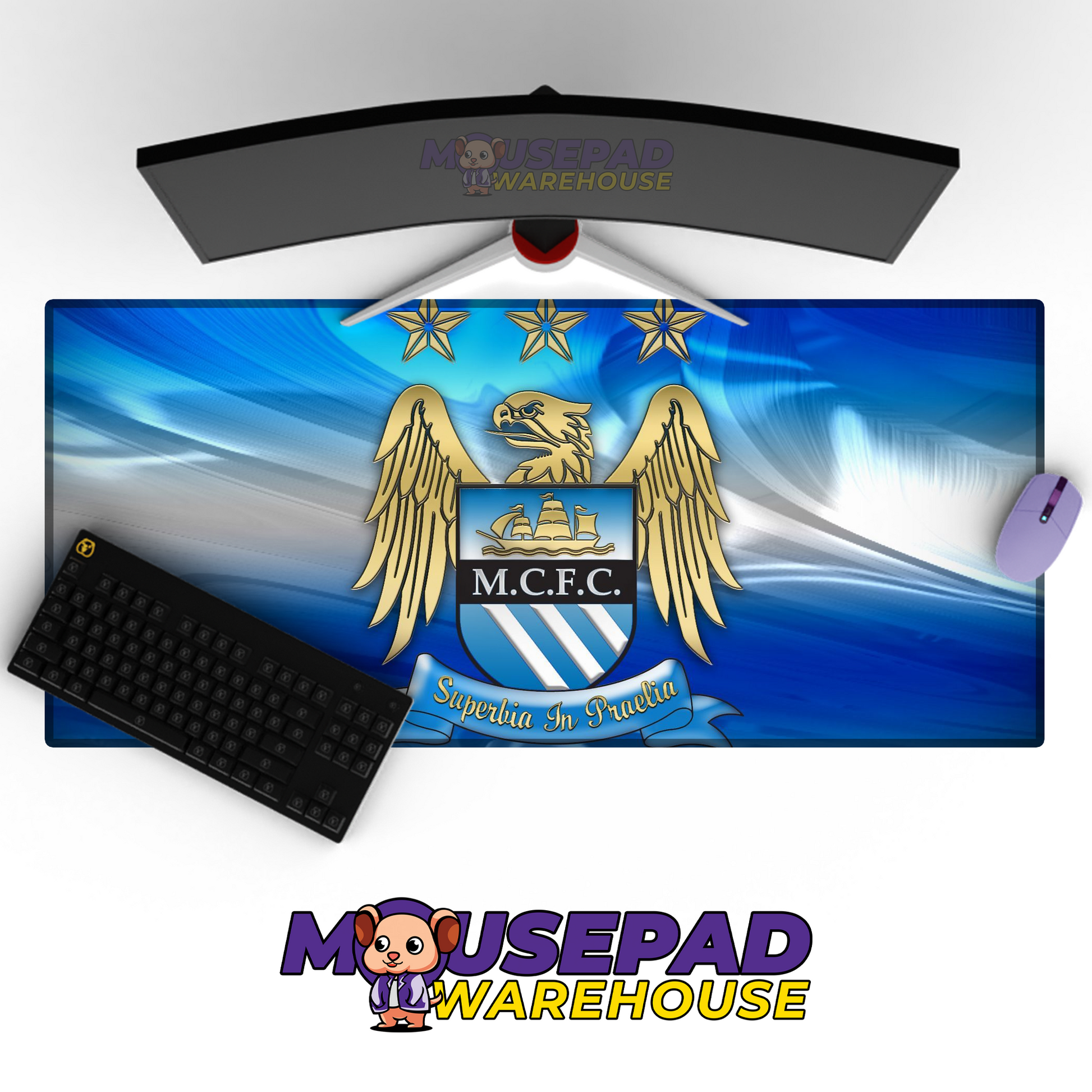 Manchester City V9 Mousepad Mockup