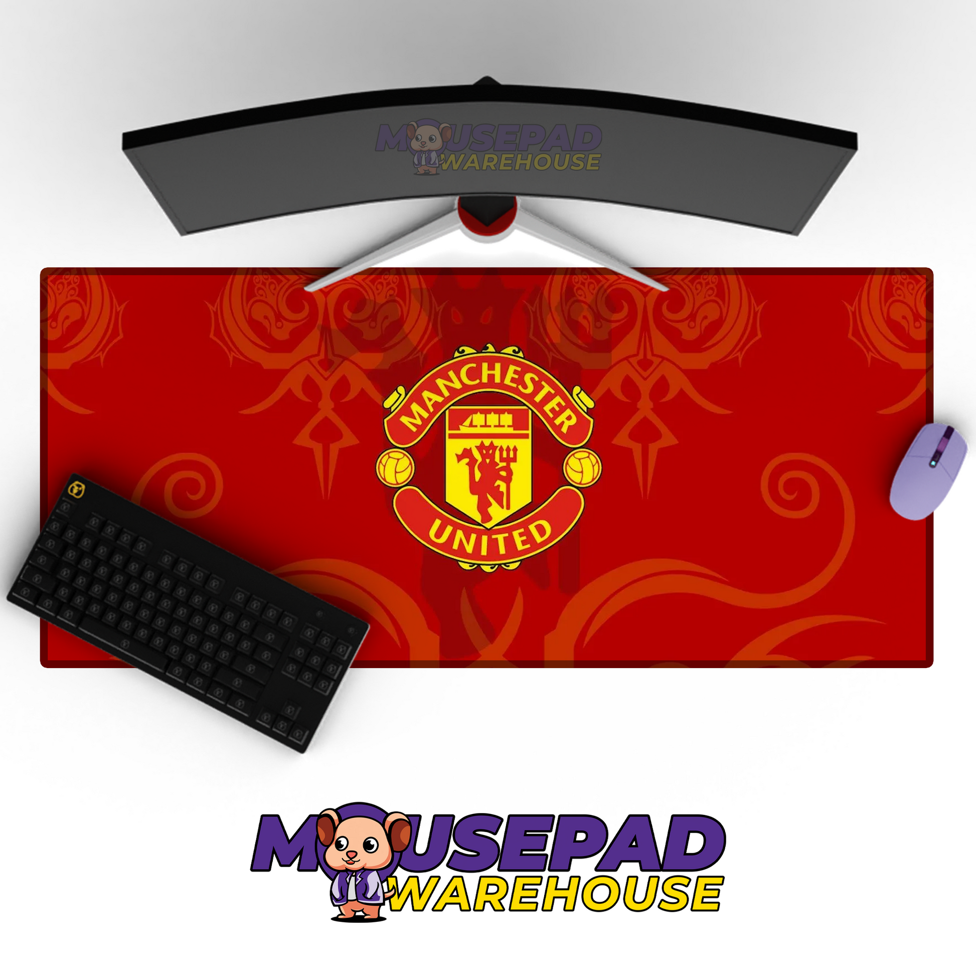 Manchester United V16 Mousepad Mockup