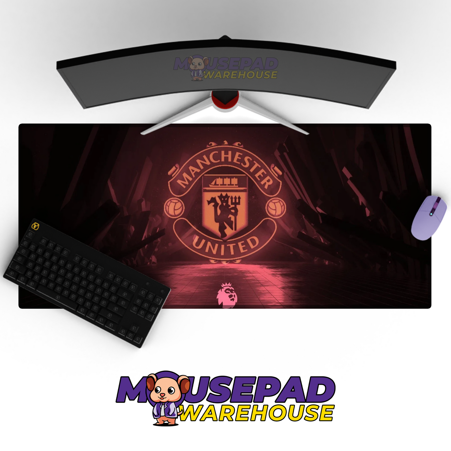 Manchester United V19 Mousepad Mockup
