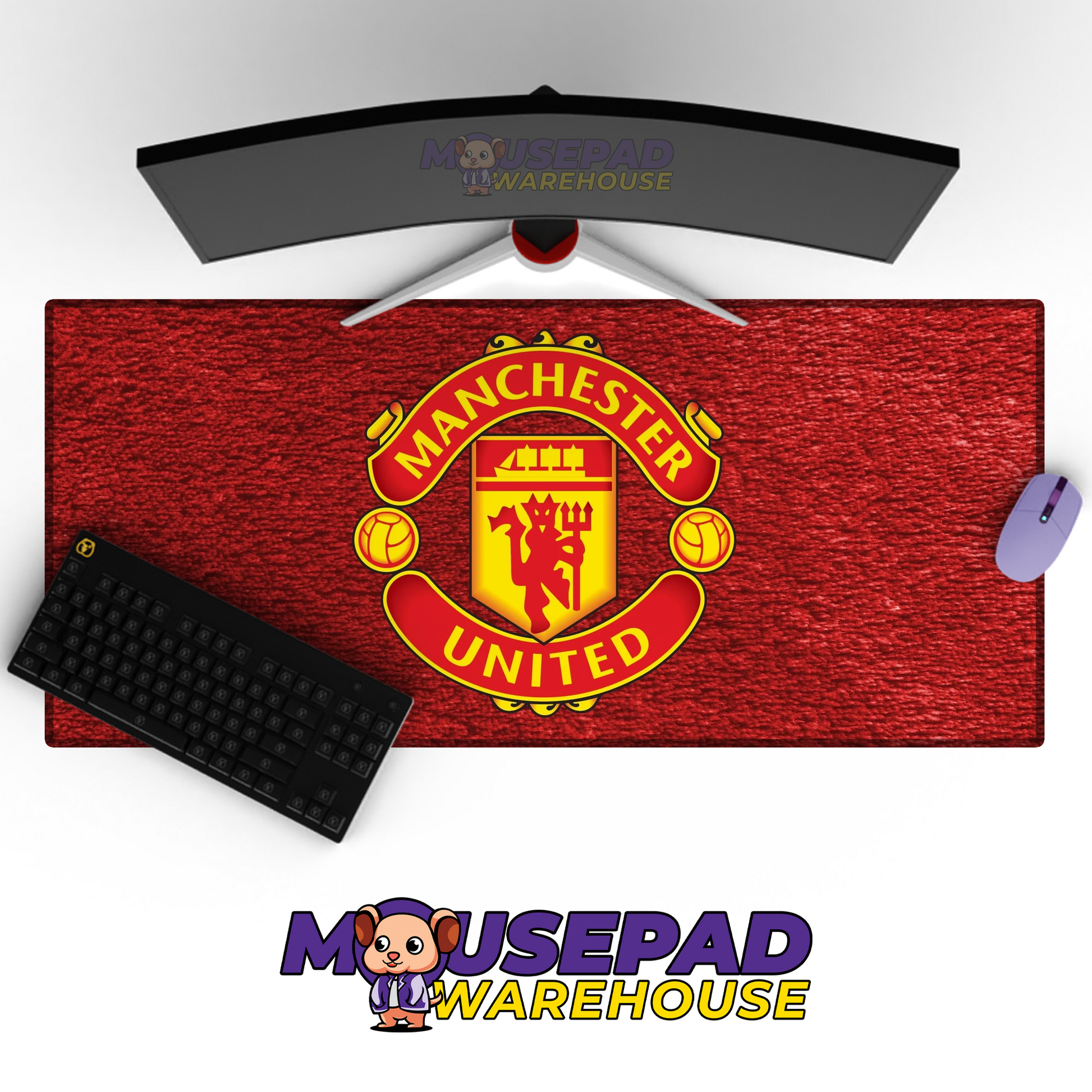 Manchester United V24 Mousepad Mockup
