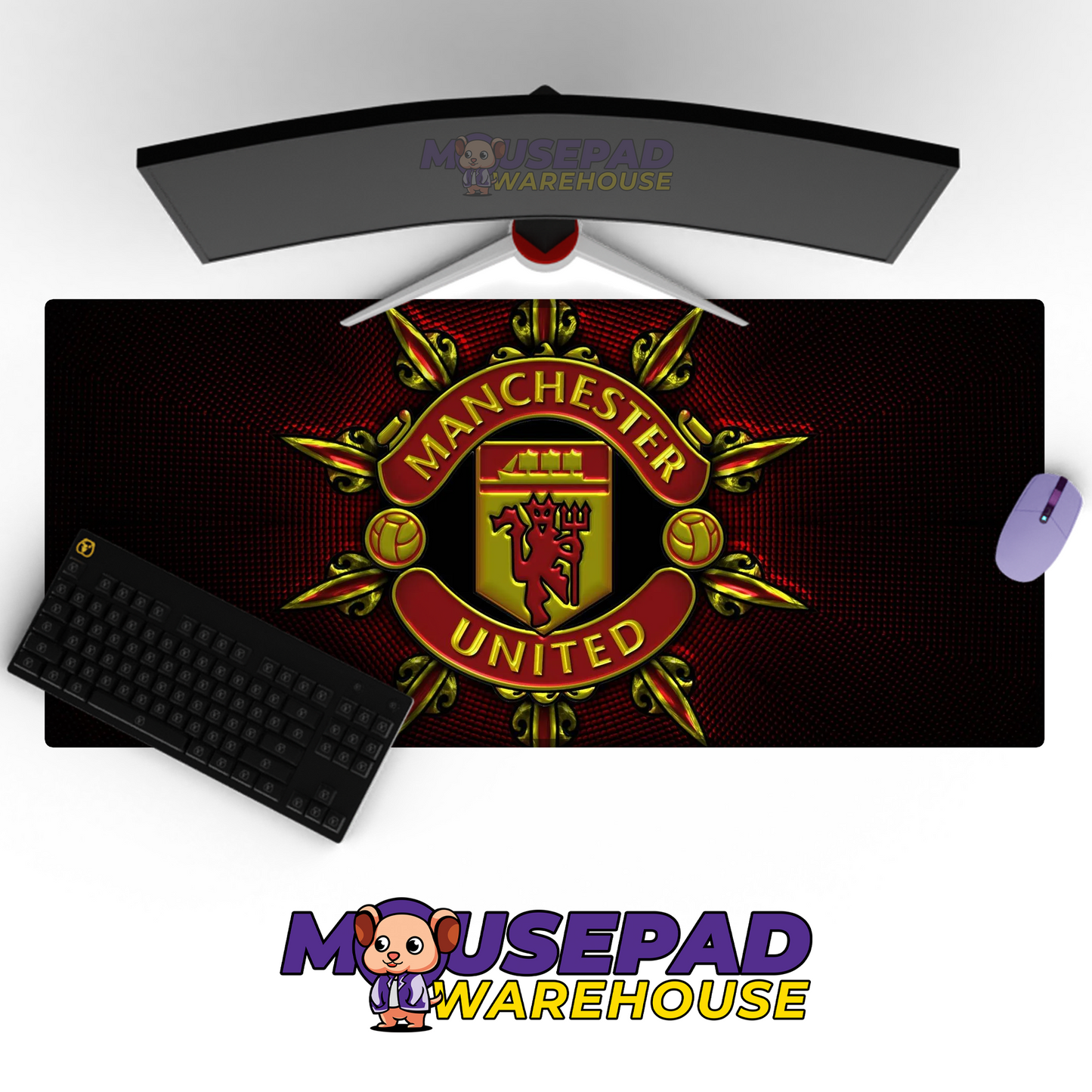 Manchester United V25 Mousepad Mockup