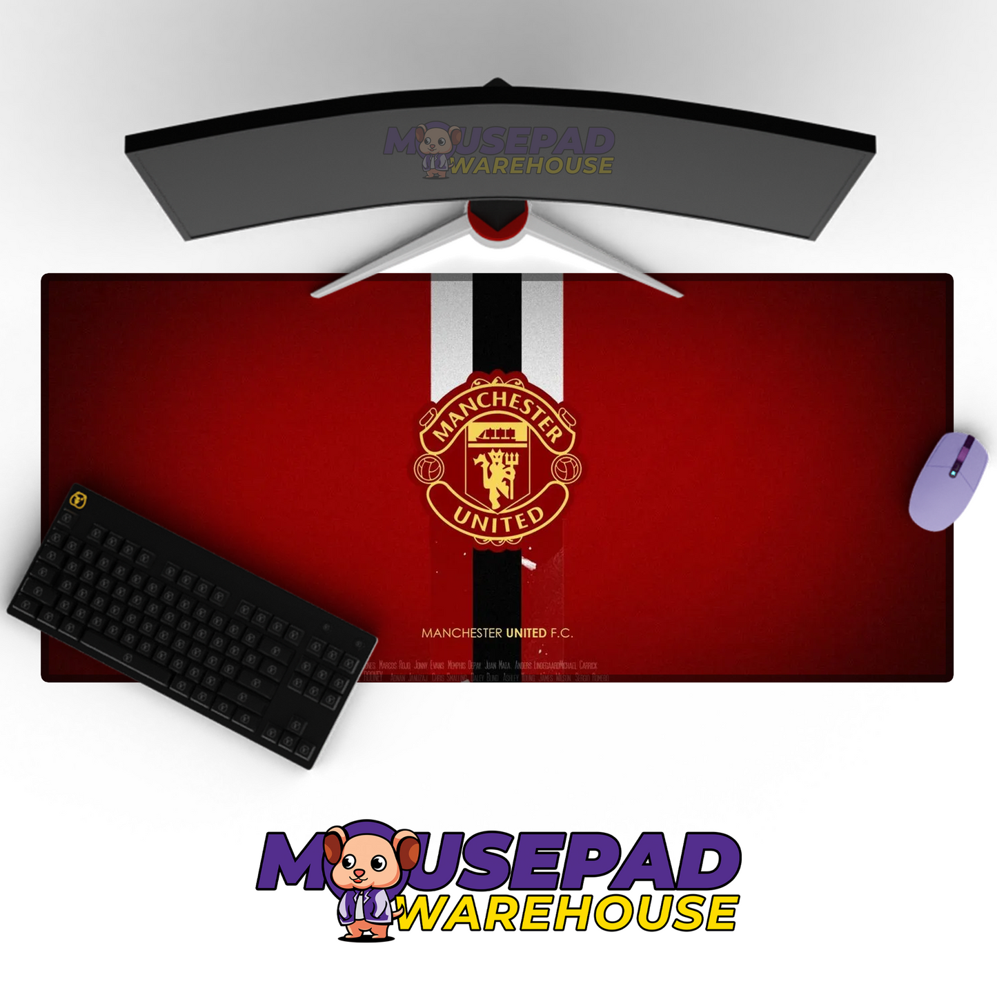 Manchester United V27 Mousepad Mockup