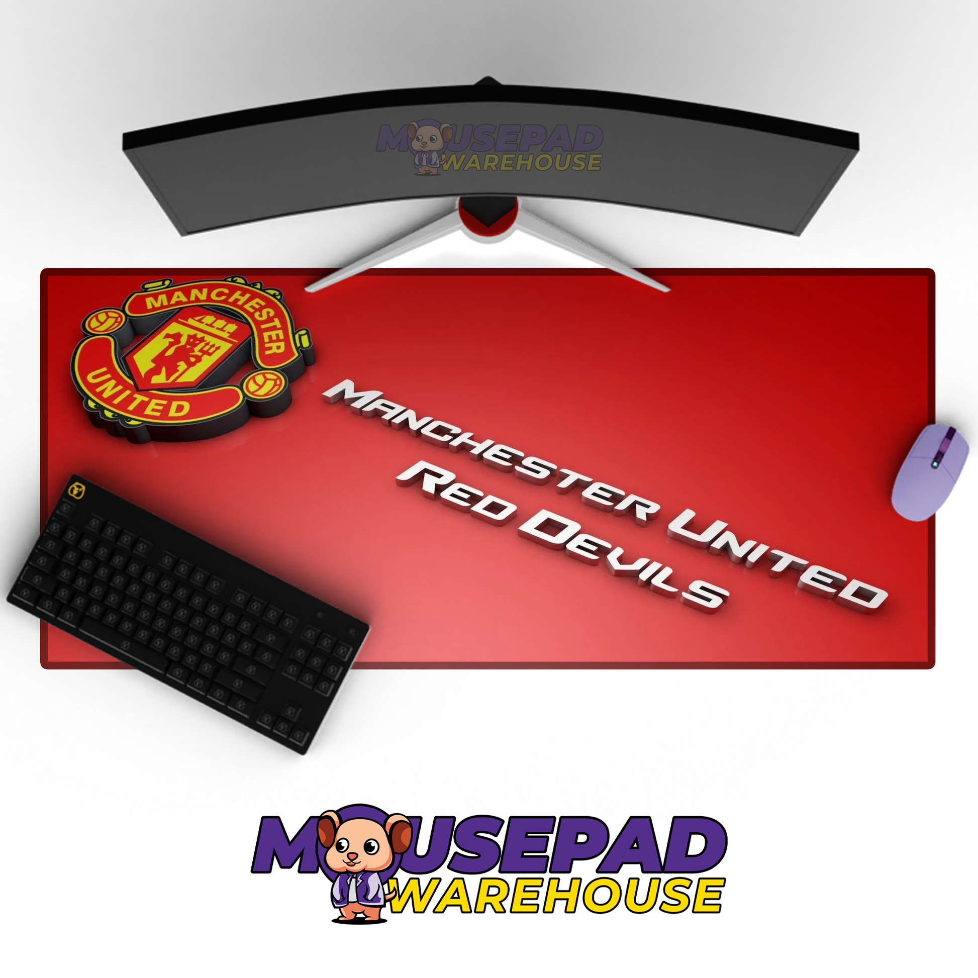Manchester United V29 Mousepad Mockup