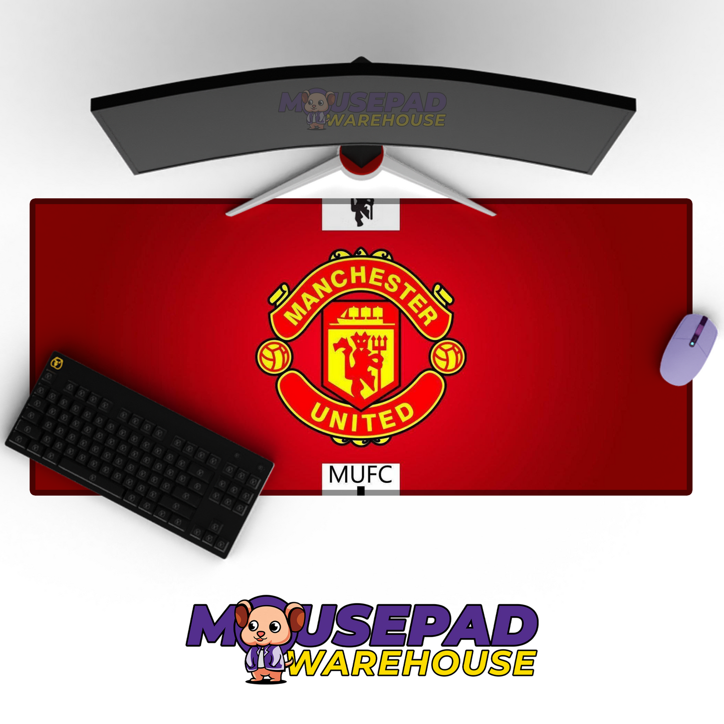 Manchester United V2 Mousepad Mockup
