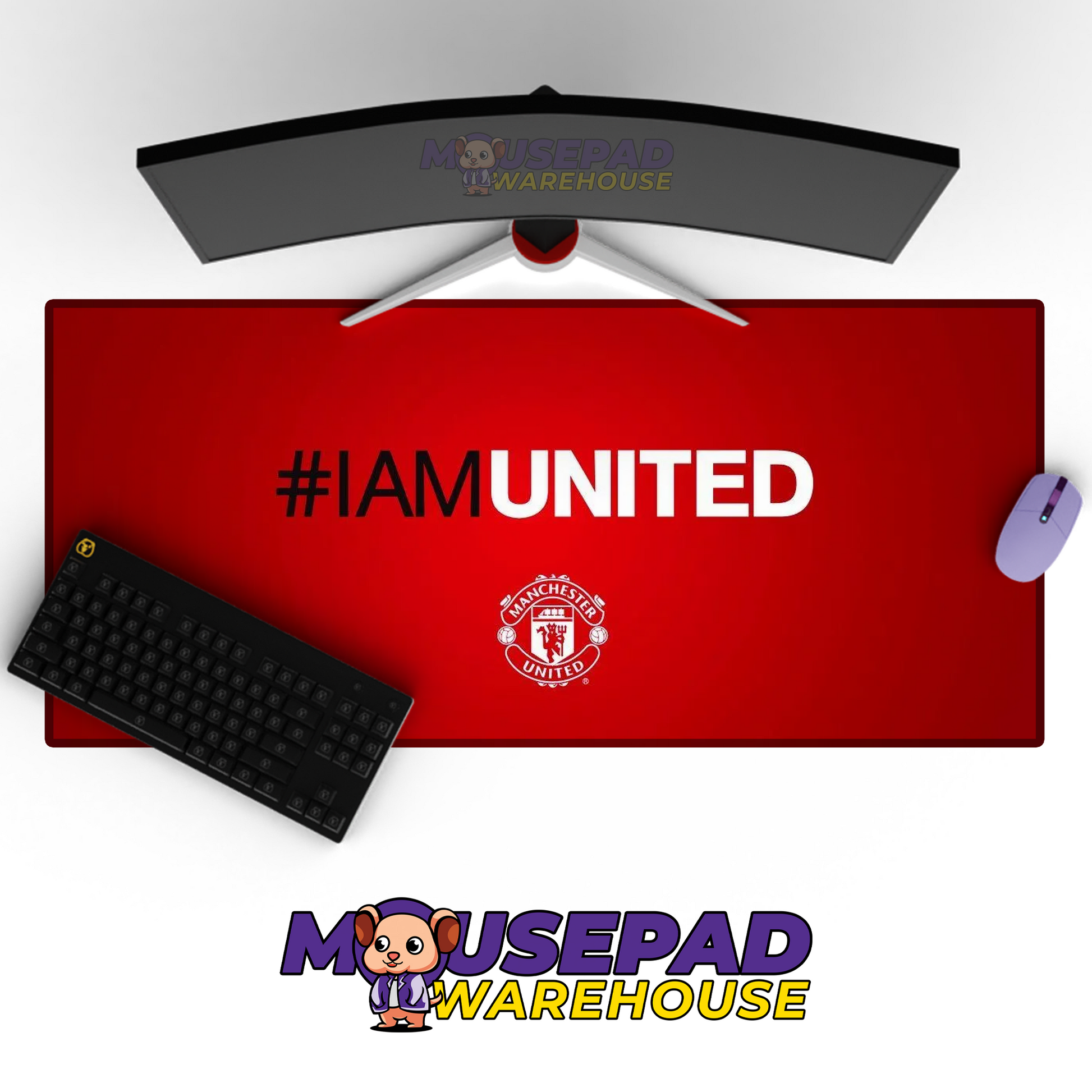 Manchester United V35 Mousepad Mockup