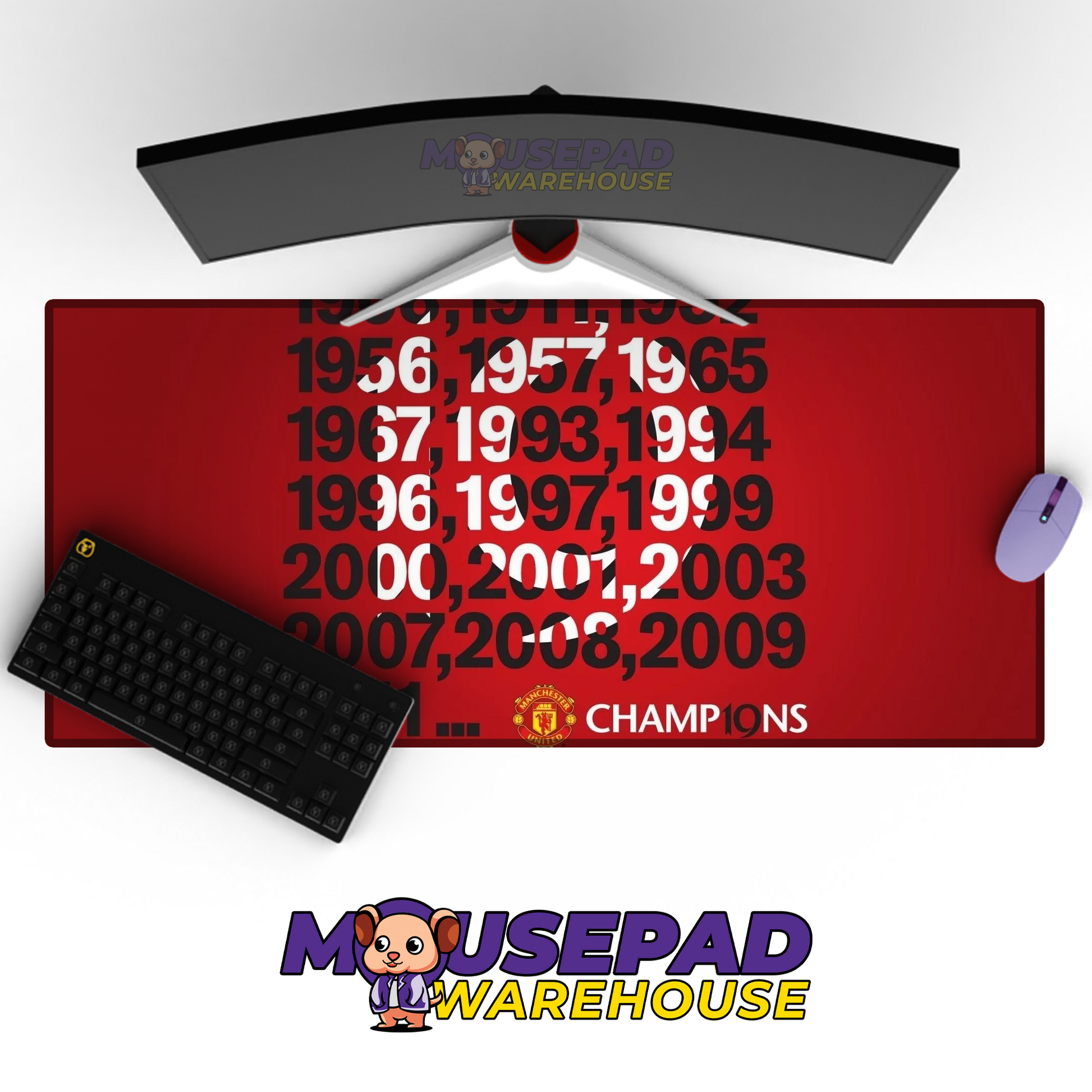 Manchester United V36 Mousepad Mockup
