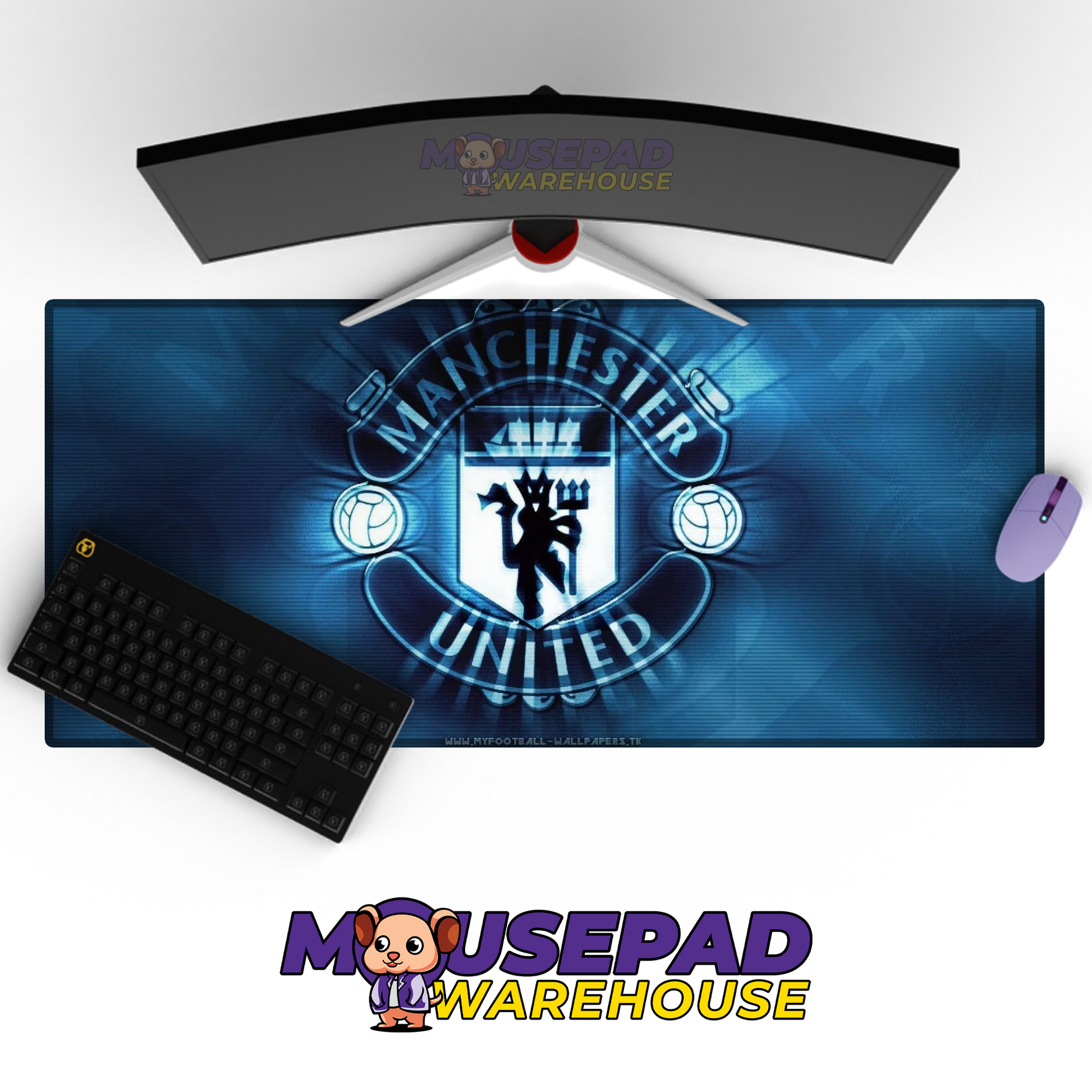 Manchester United V40 Mousepad Mockup