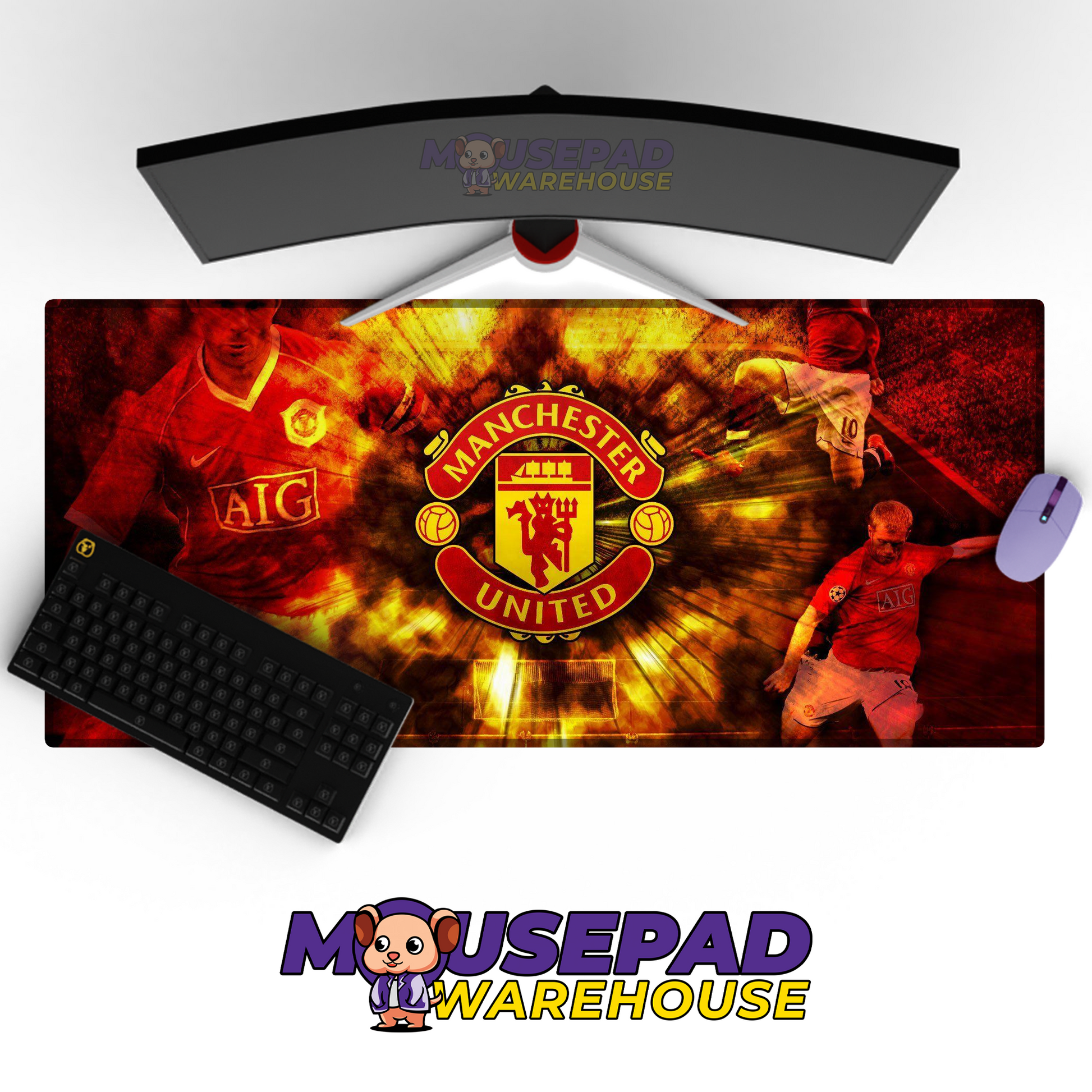 Manchester United V43 Mousepad Mockup