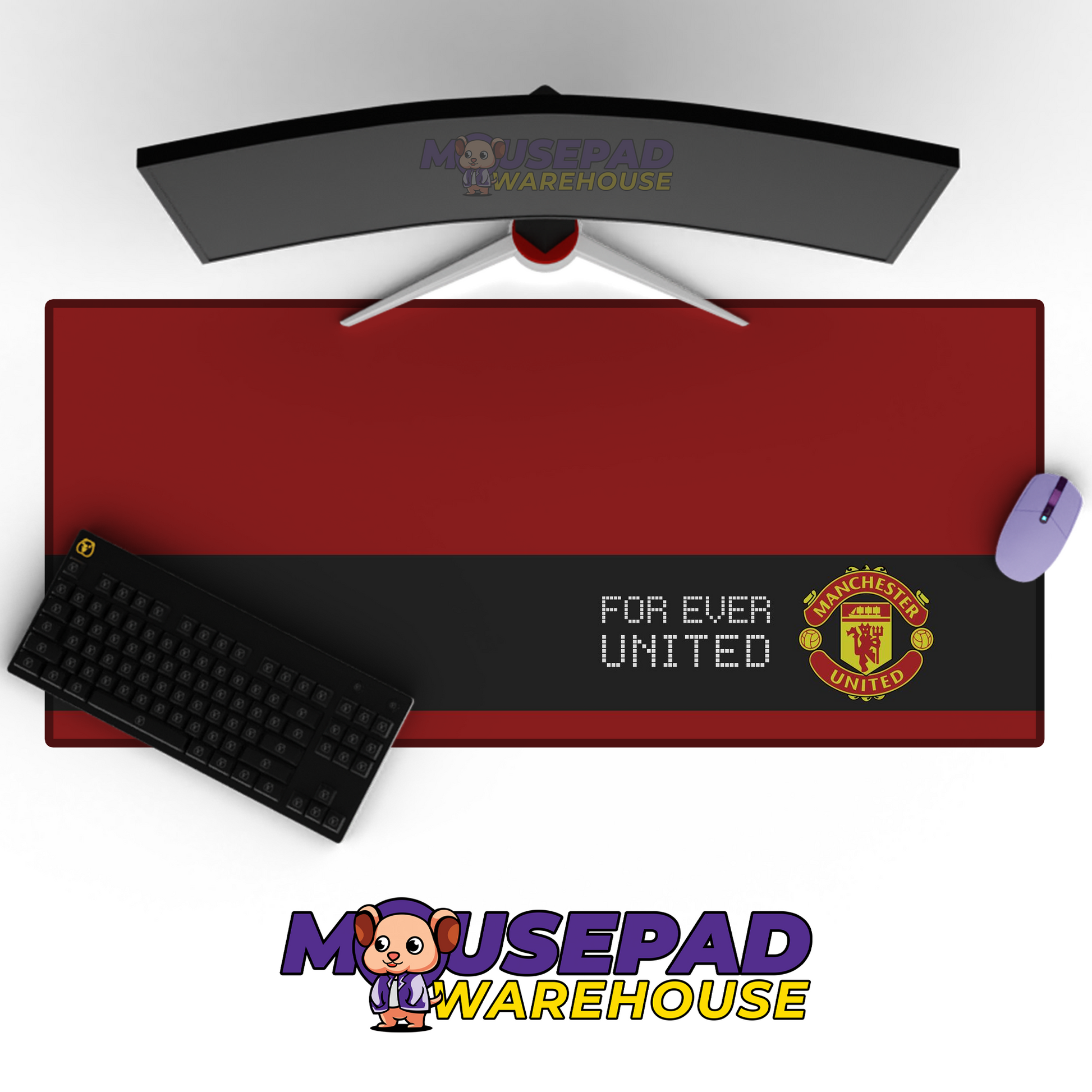 Manchester United V45 Mousepad Mockup