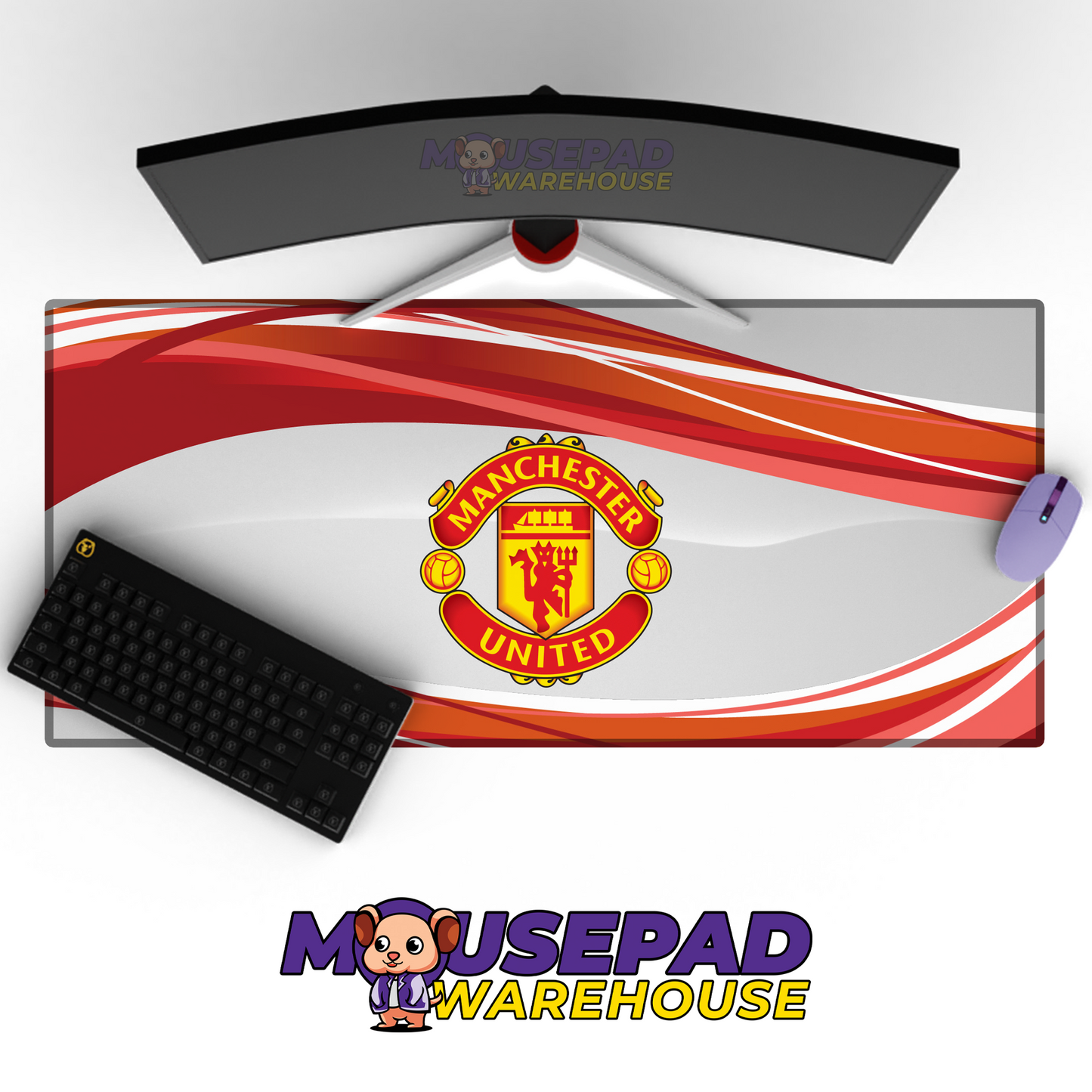 Manchester United V4 Mousepad Mockup