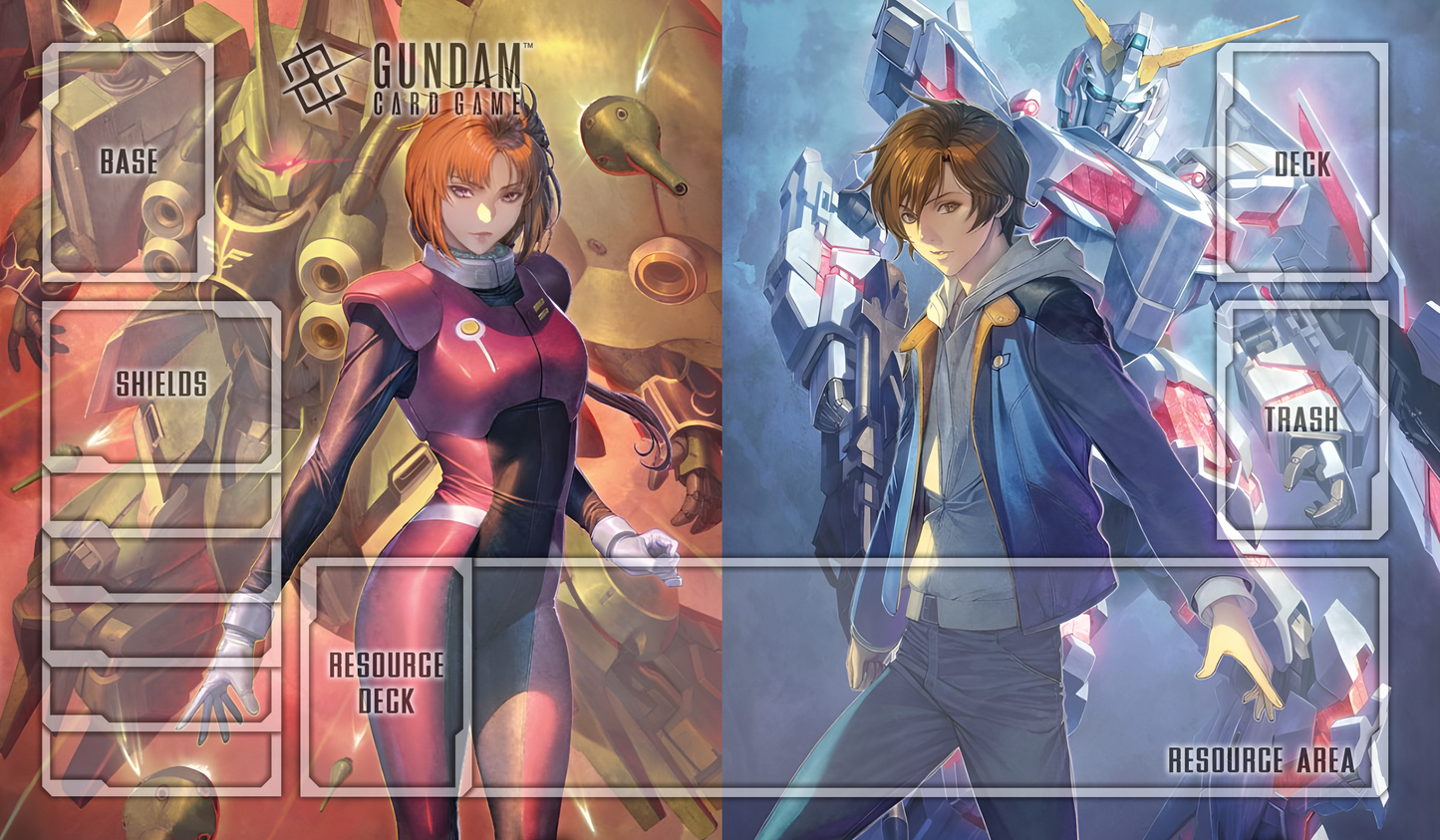 Marida Banagher Inverted Gundam TCG Playmat