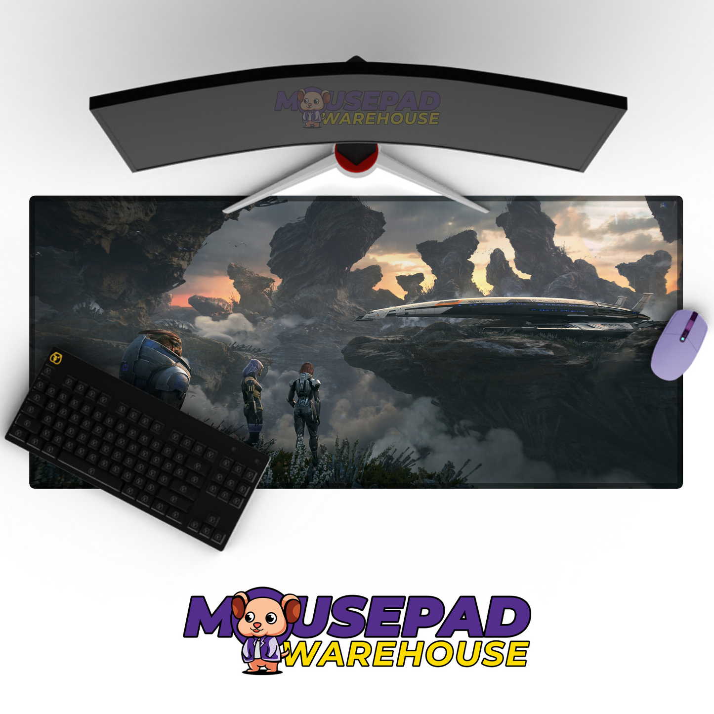Mass Effect V13 Mousepad Mockup