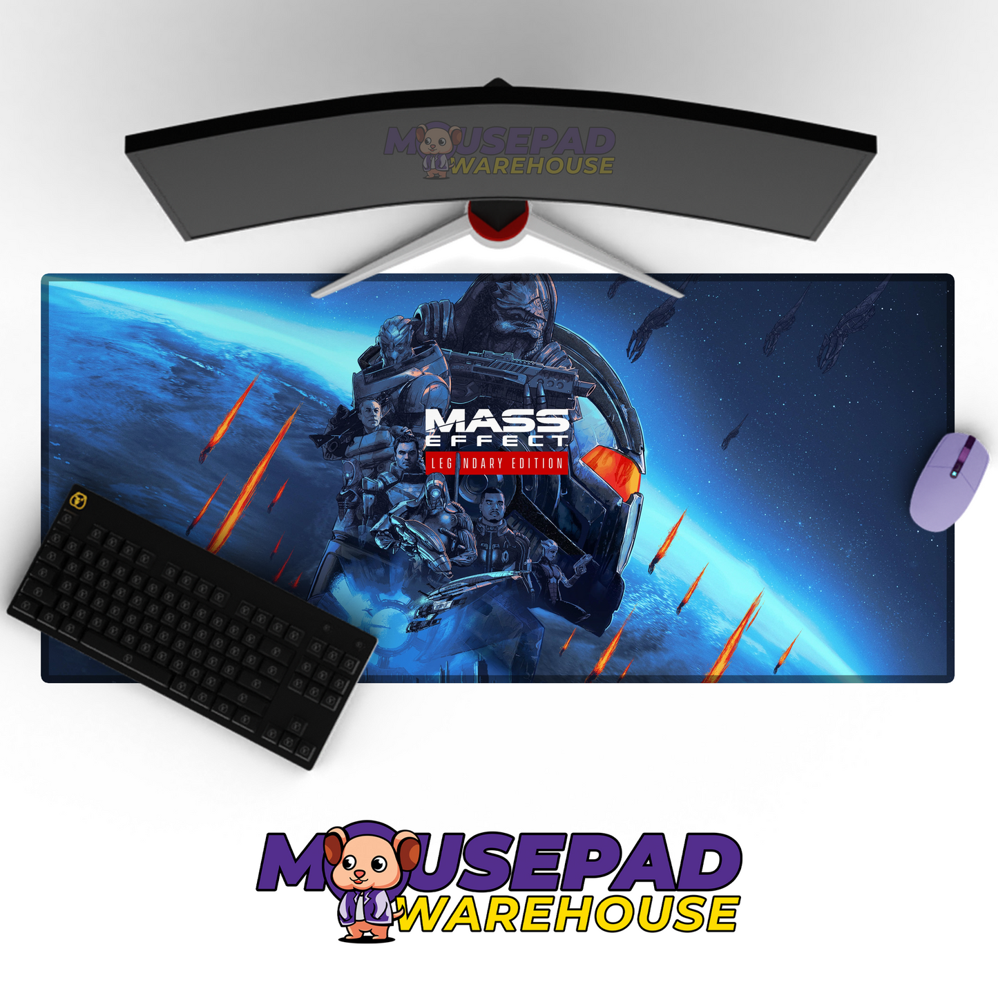 Mass Effect V14 Mousepad Mockup