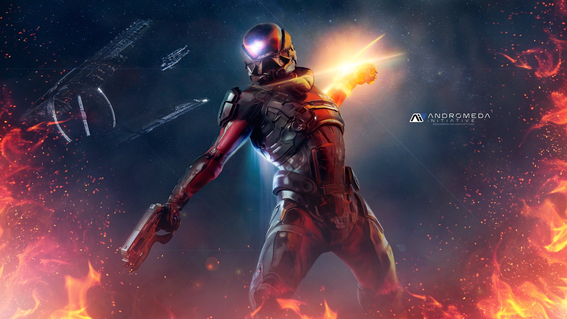 Mass Effect V15 Mousepad
