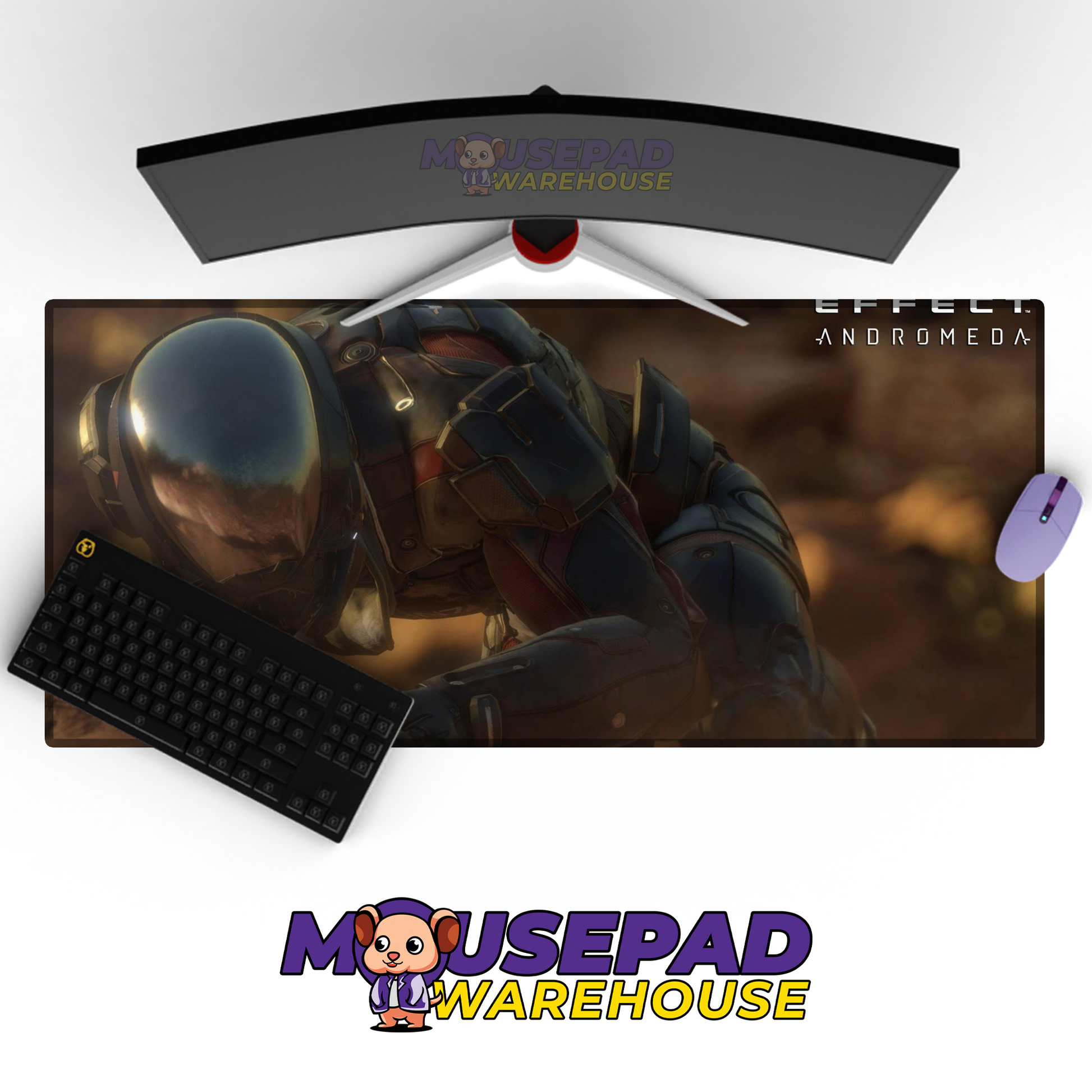Mass Effect V16 Mousepad Mockup