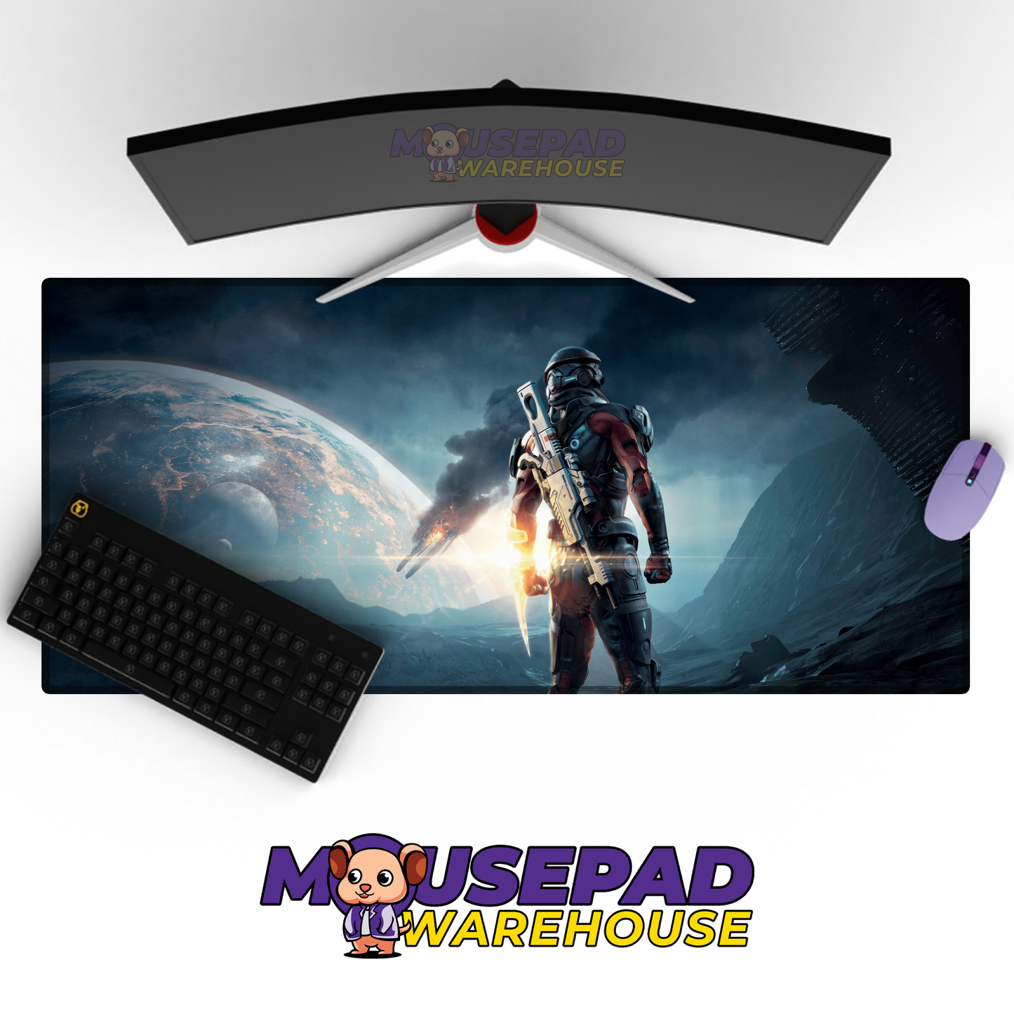 Mass Effect V17 Mousepad Mockup