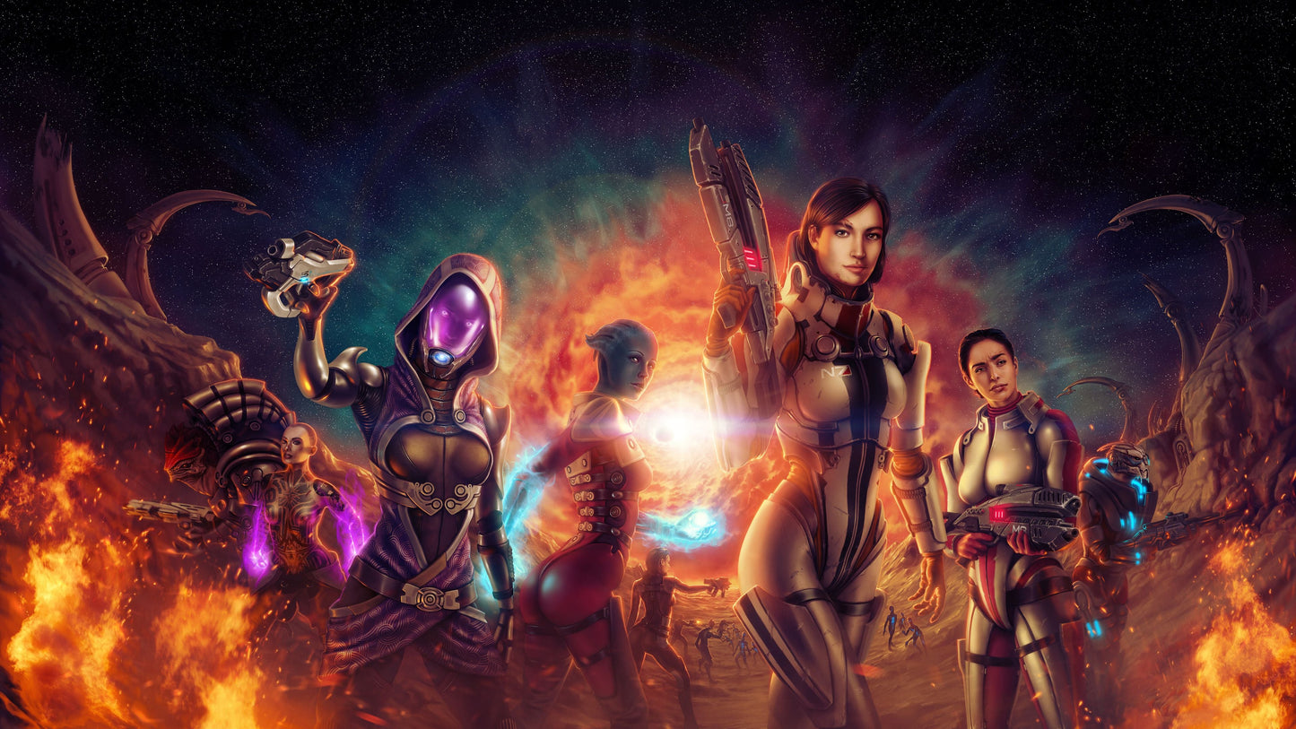 Mass Effect V18 Mousepad