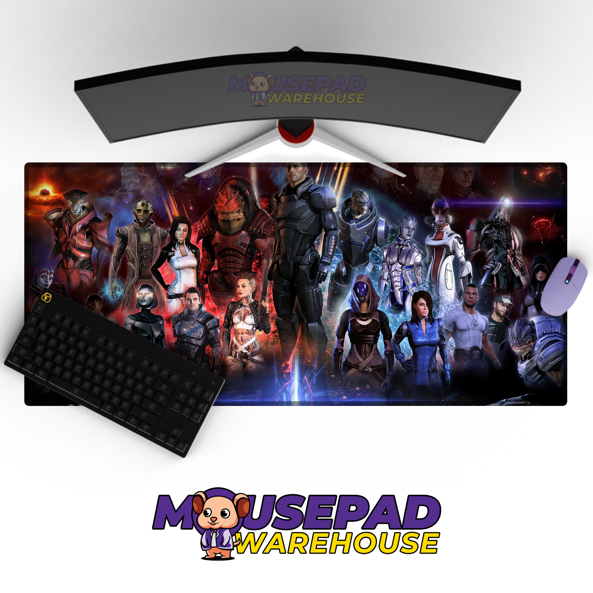 Mass Effect V19 Mousepad Mockup