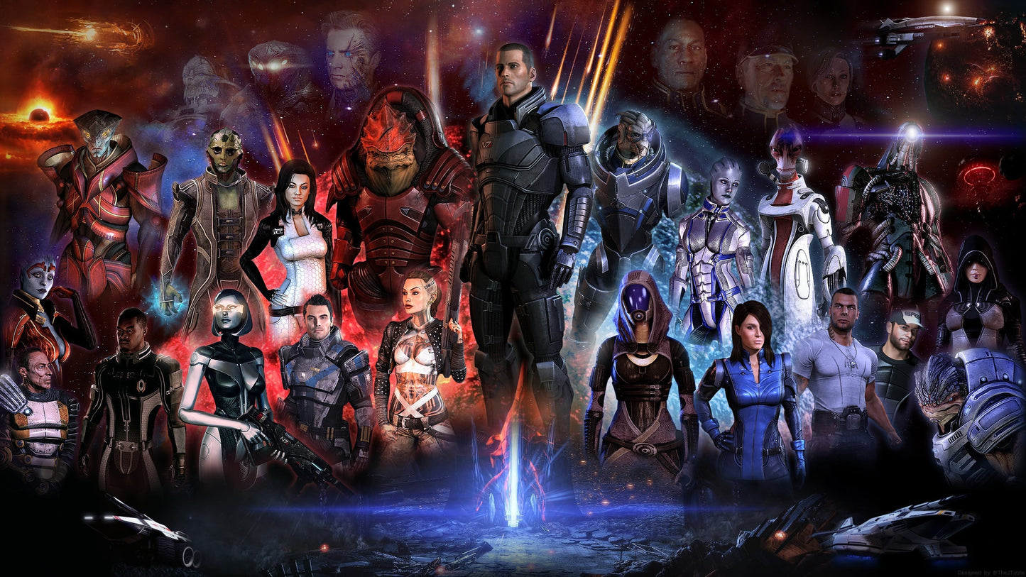 Mass Effect V19 Mousepad