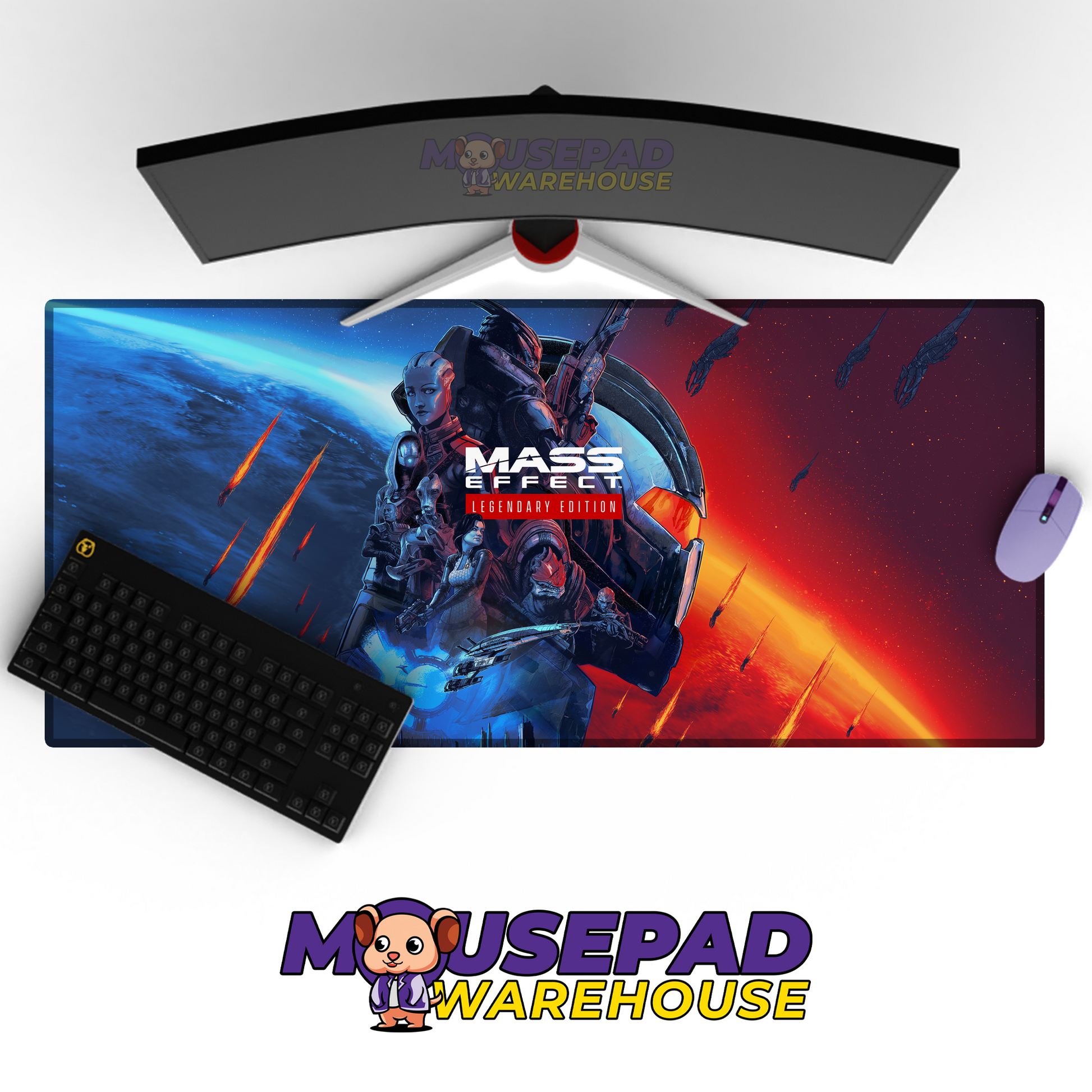 Mass Effect V25 Mousepad Mockup